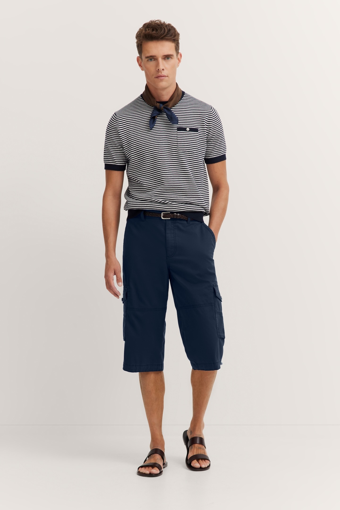 bugatti Bermudas, aus Baumwolle
