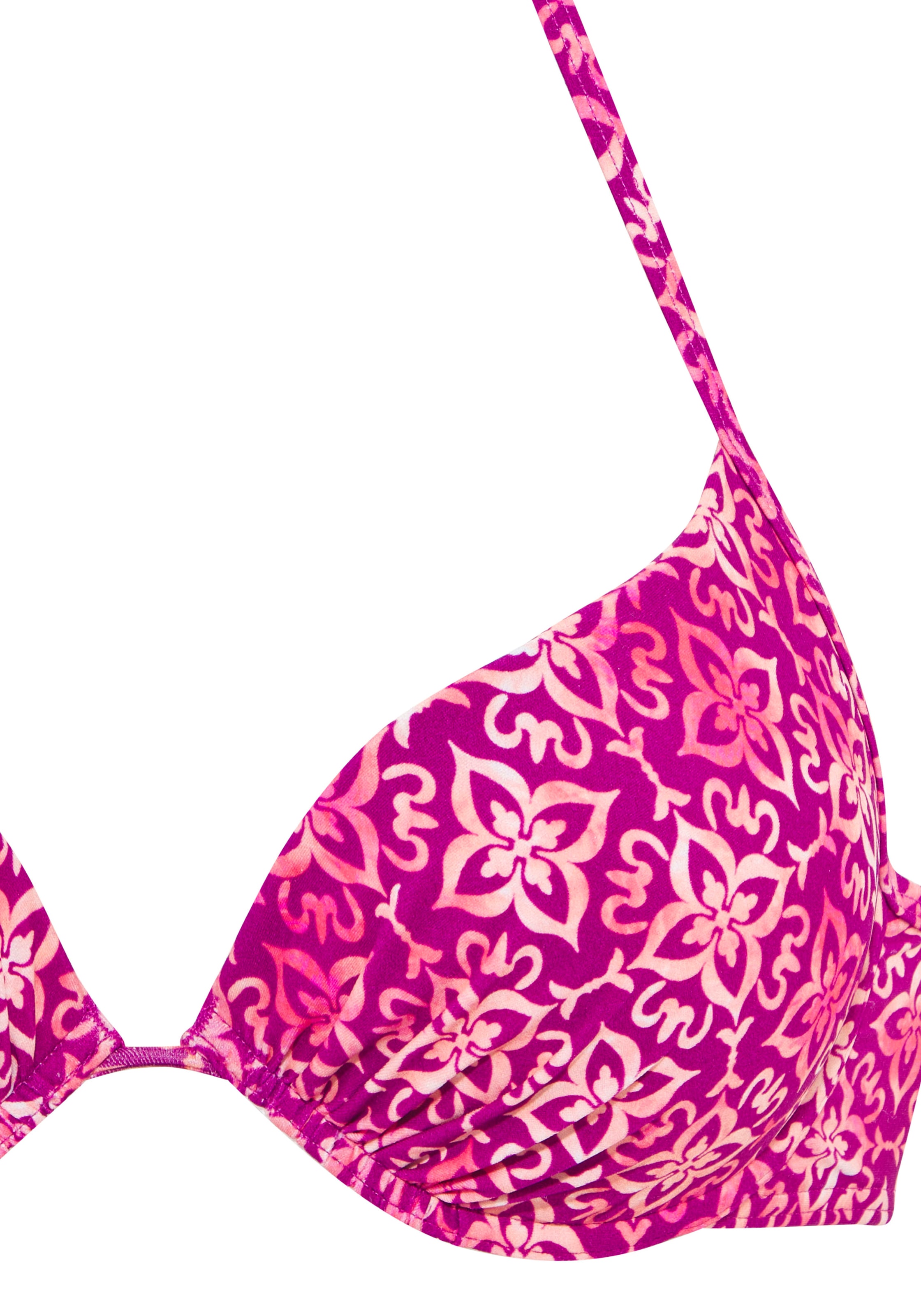 Vivance Push-Up-Bikini-Top »Cheerio« mit stylischem Allover-Print