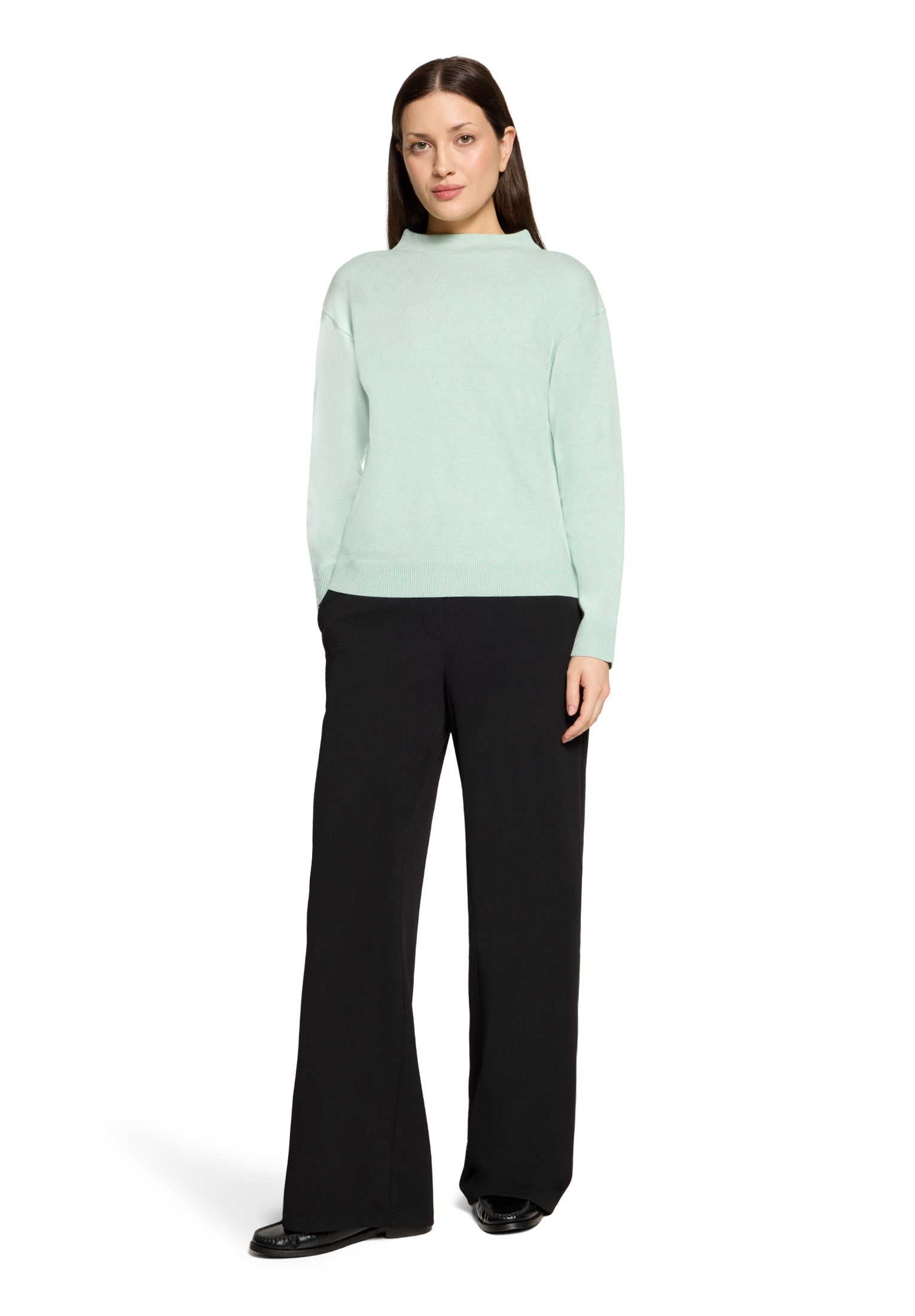 Betty Barclay Rundhalspullover »Basic-Strickpullover mit Stehkragen«