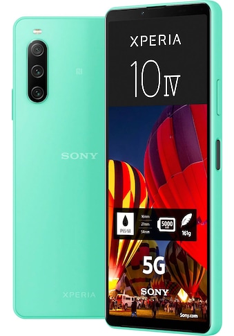 Sony Smartphone »Xperia 10 IV«, Mint Green, 5.000 mAh Akku kaufen