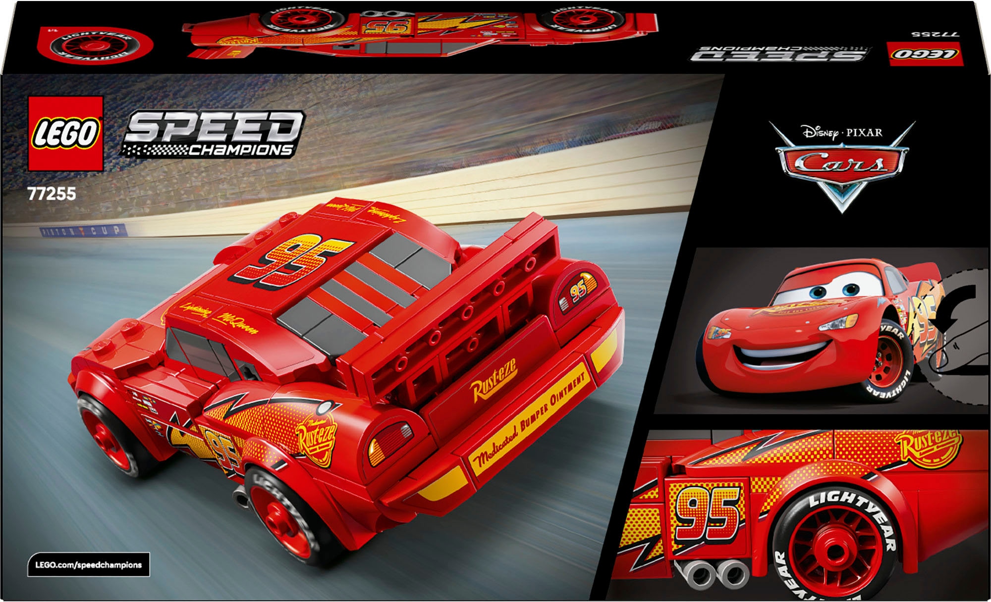 LEGO® Konstruktionsspielsteine »Lightning McQueen (77255), LEGO Speed Champions«
