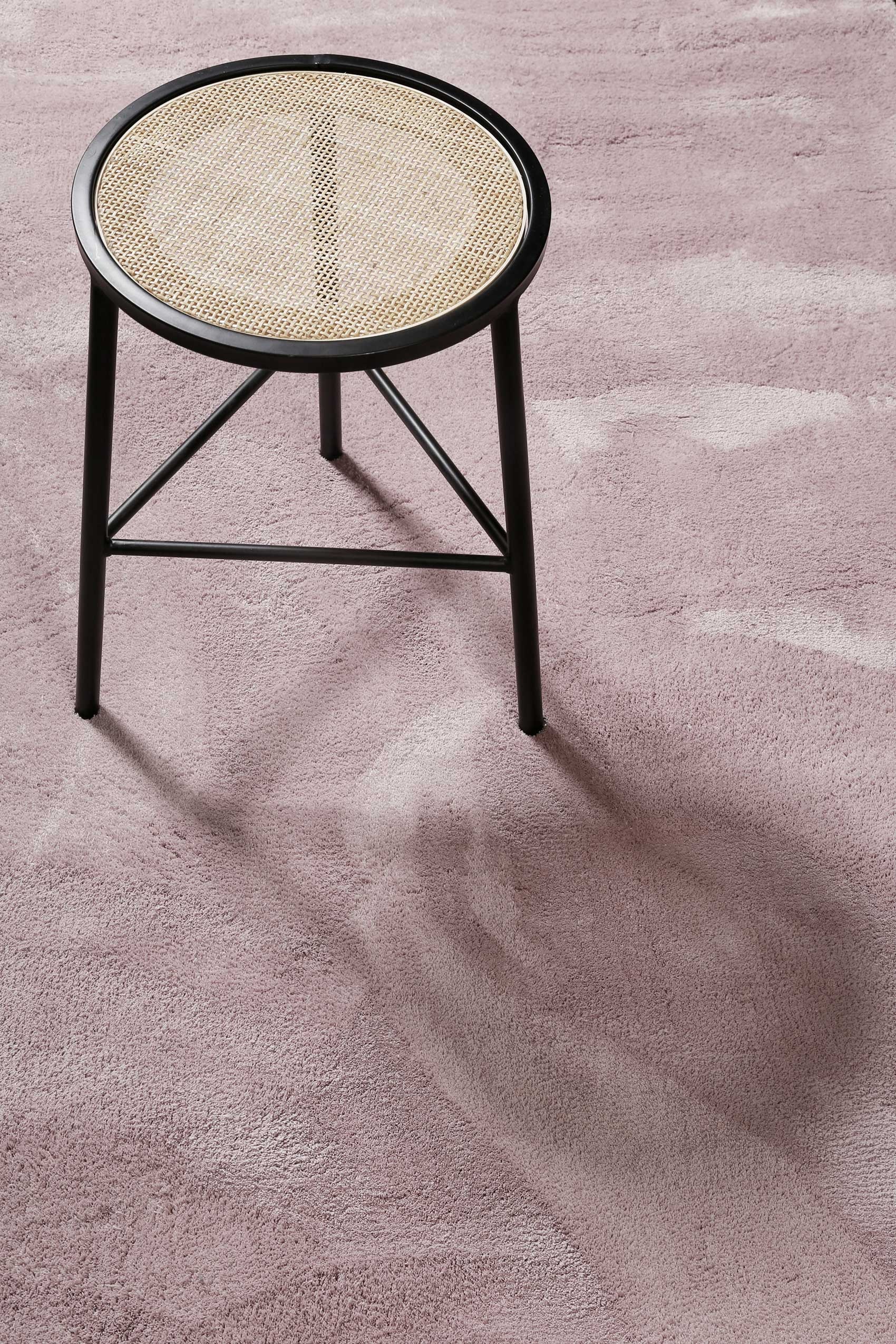 Homie Living Teppich »Sienna« quadratisch 20 mm Höhe Hochflor, Microfaser, uni, weich & kuschelig, Wohnzimmer, Schlafzimmer