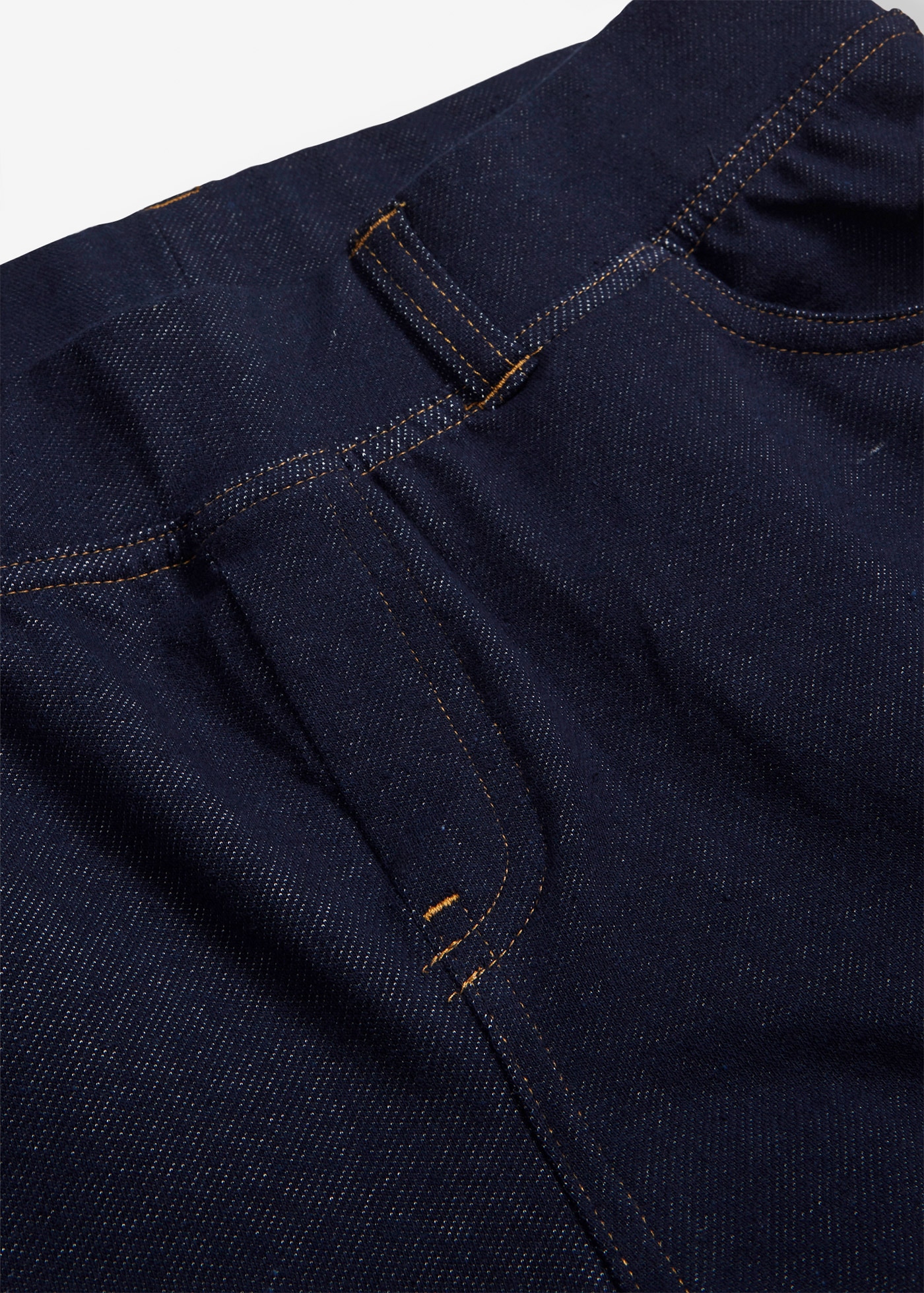 bonprix Caprileggings  in Jeansoptik, aus Baumwollmischung, Skinny Fit