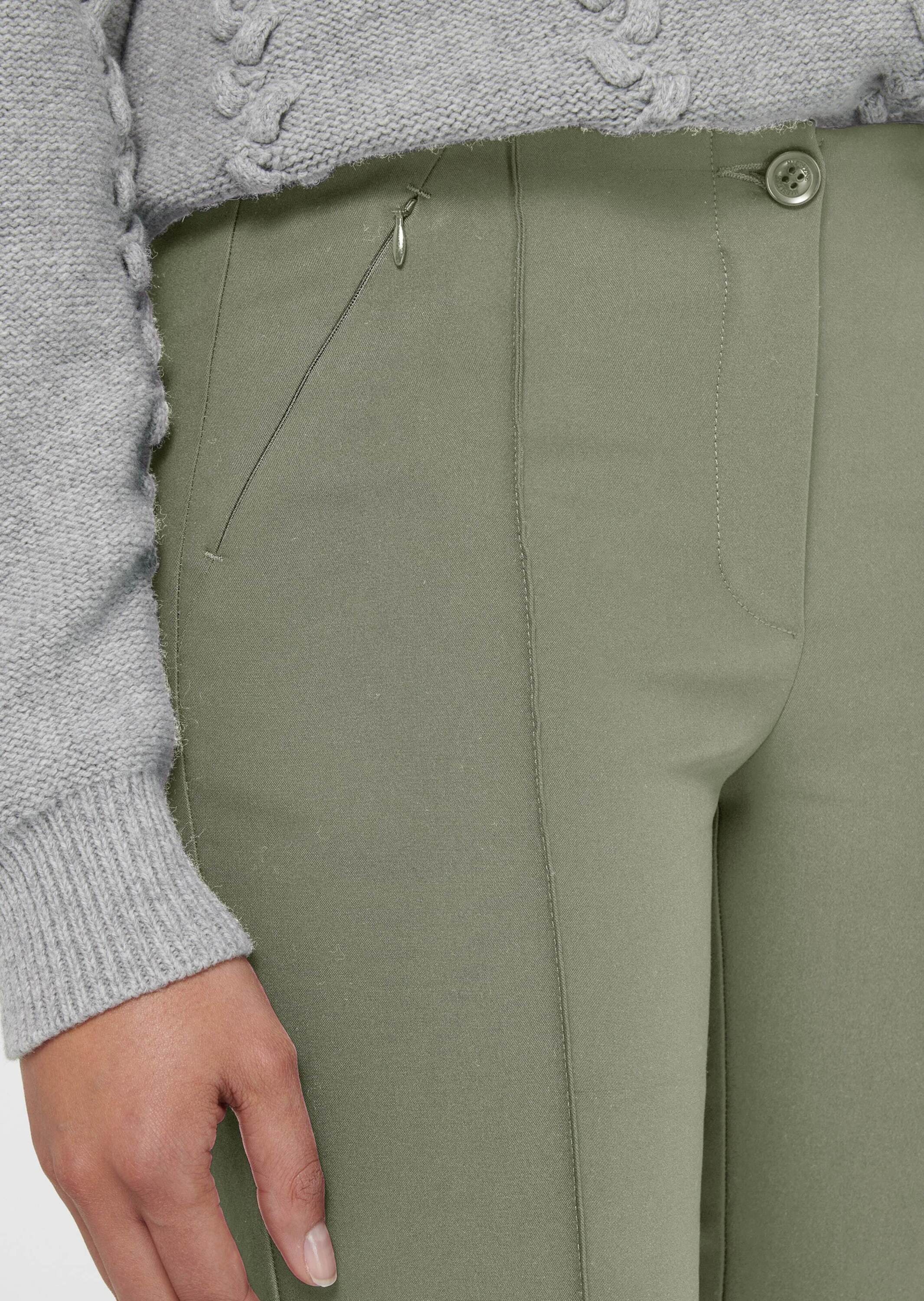 MADELEINE Stoffhose »Hose Schlanke Stretch-Hose mit Biesen«