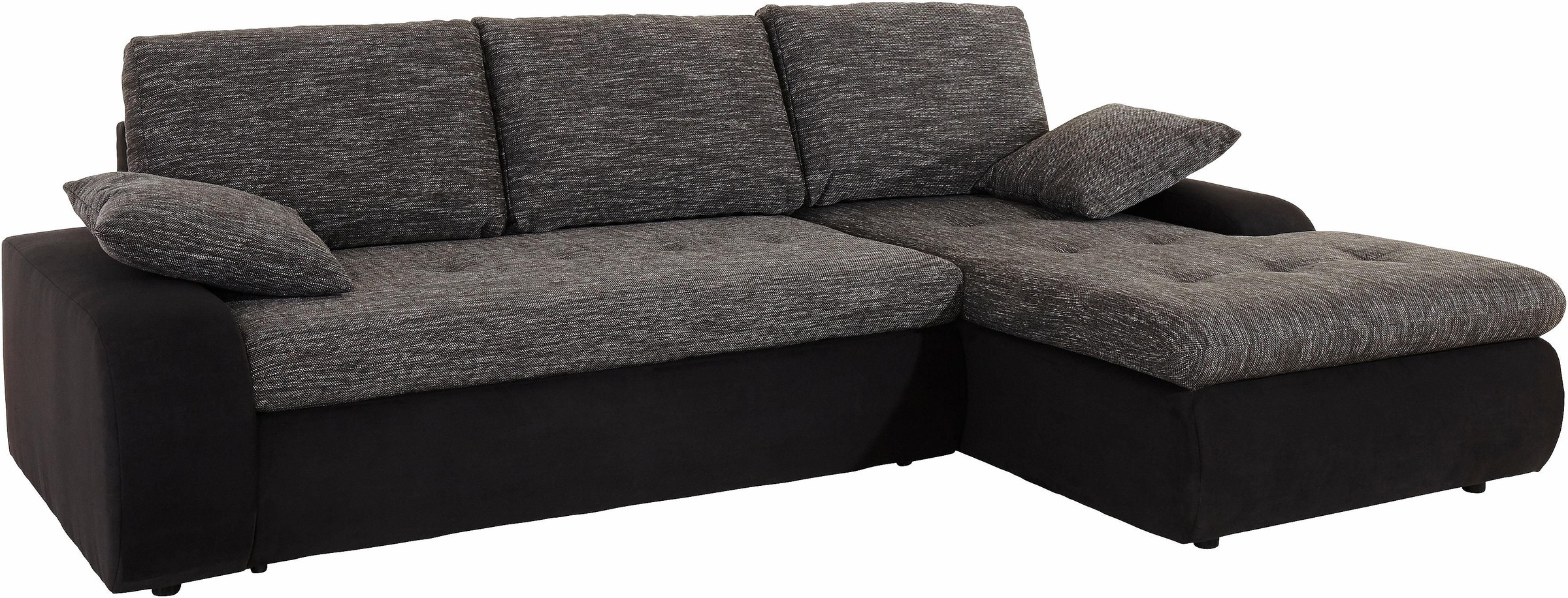 TRENDMANUFAKTUR Ecksofa »Indie, modern und bequem, Materialmix, OTTOs Choice, L-Form«, wahlweise XL oder XXL