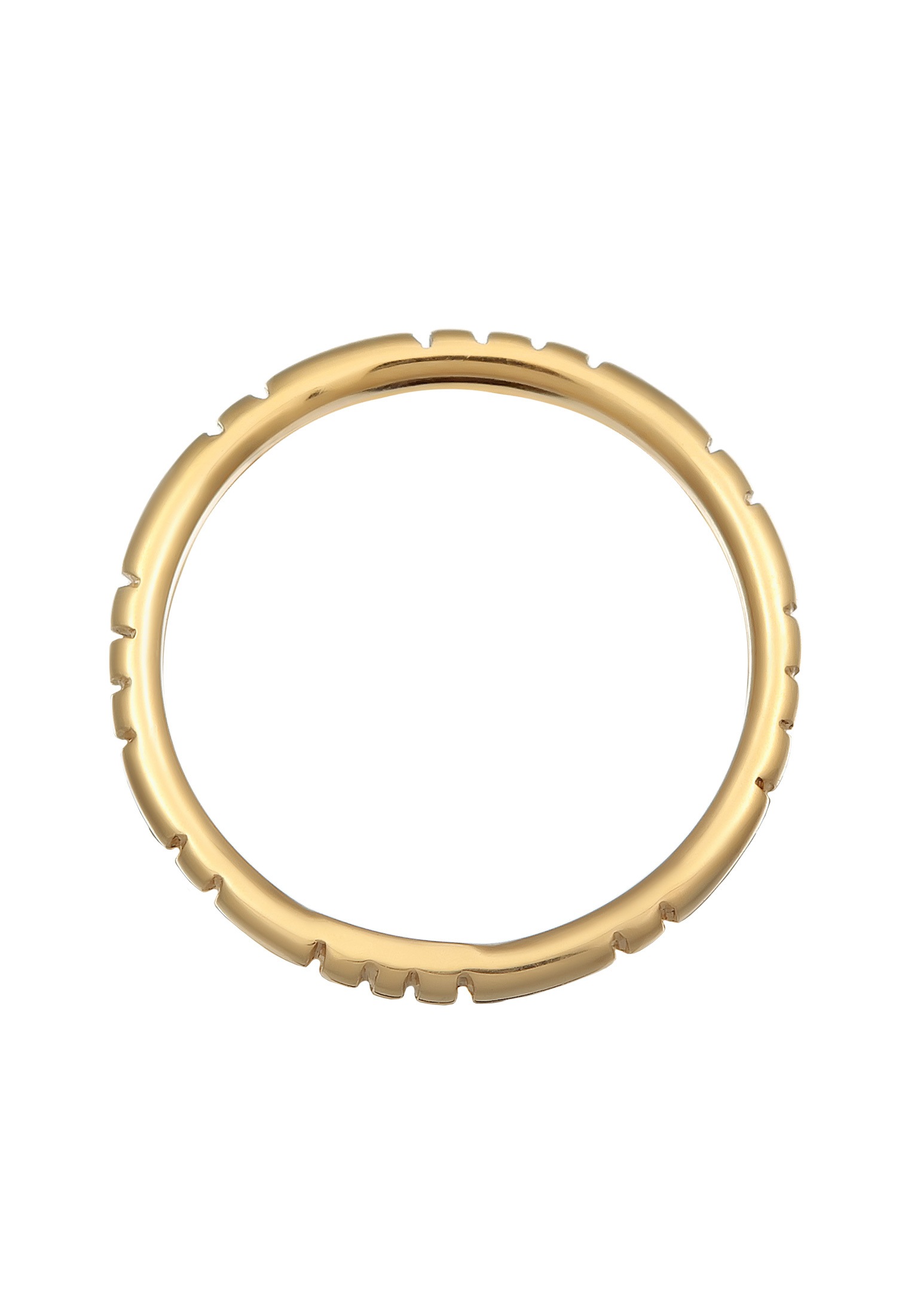 Elli Silberring »Ring Stapelring Stacking Bandring 925 Silber vergoldet«
