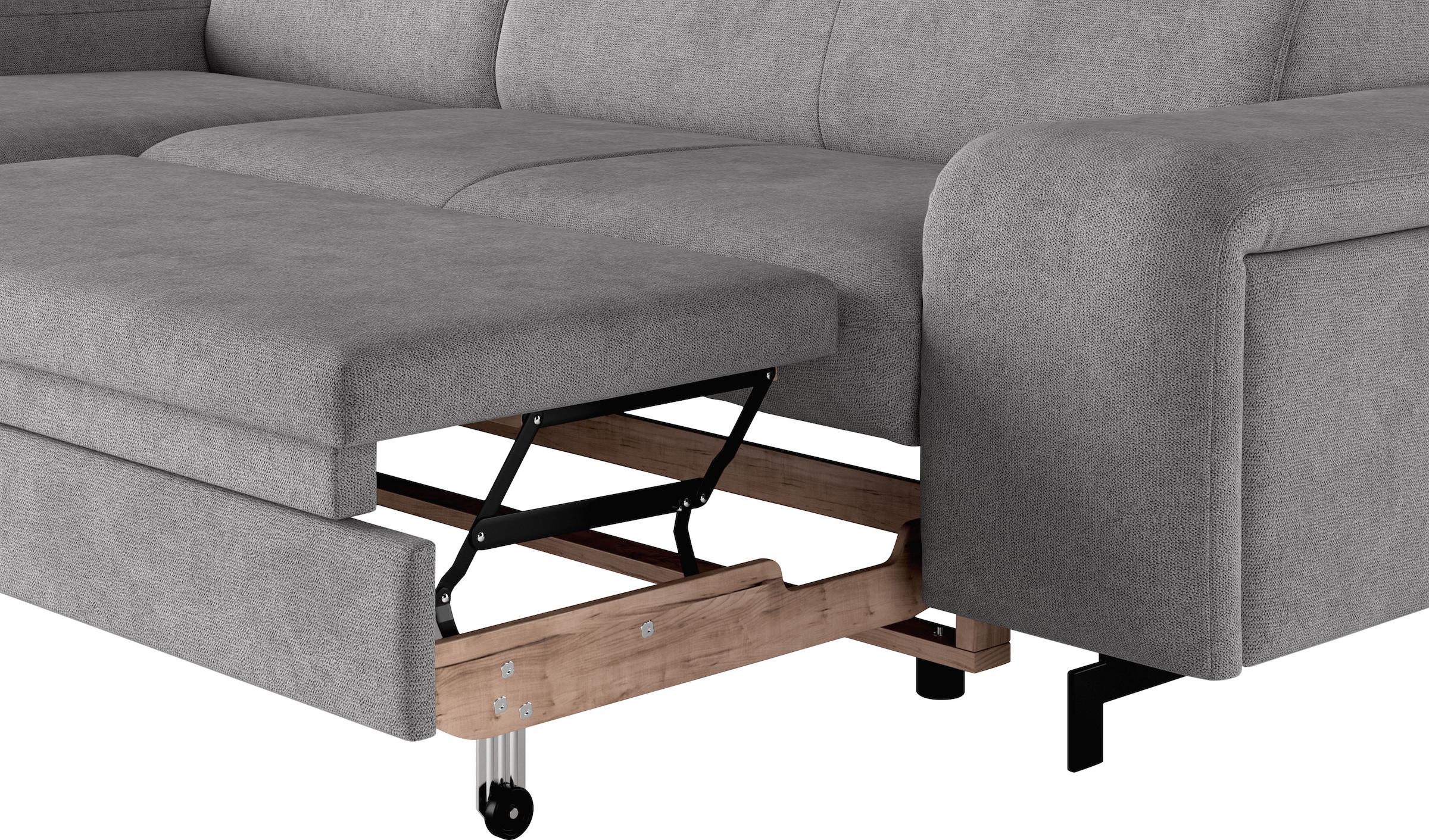 COTTA Ecksofa »Emma L-Form«, mit Kopfteilverstellung, wahlweise mit Bettfunktion & Bettkasten