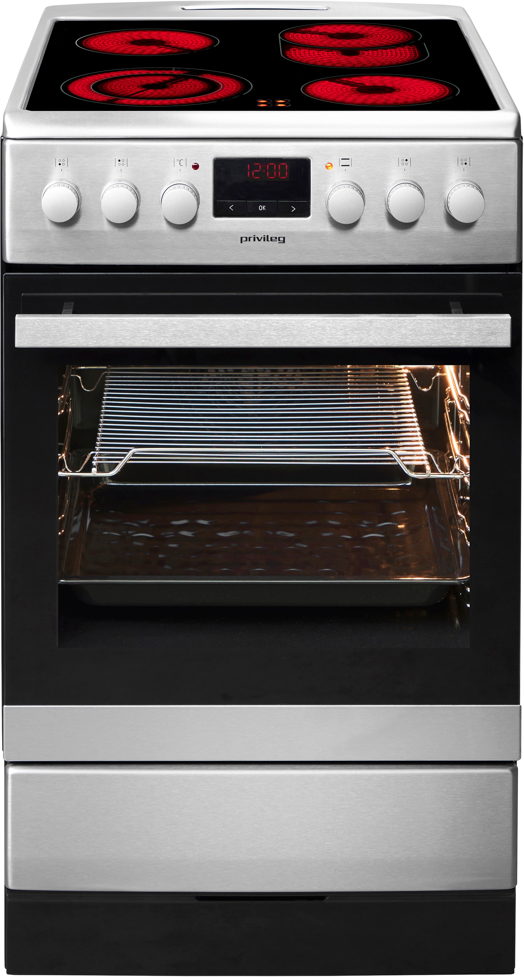 Privileg Elektro-Standherd »5010CE2.313eETaDJ(Xv)«, Größe 0