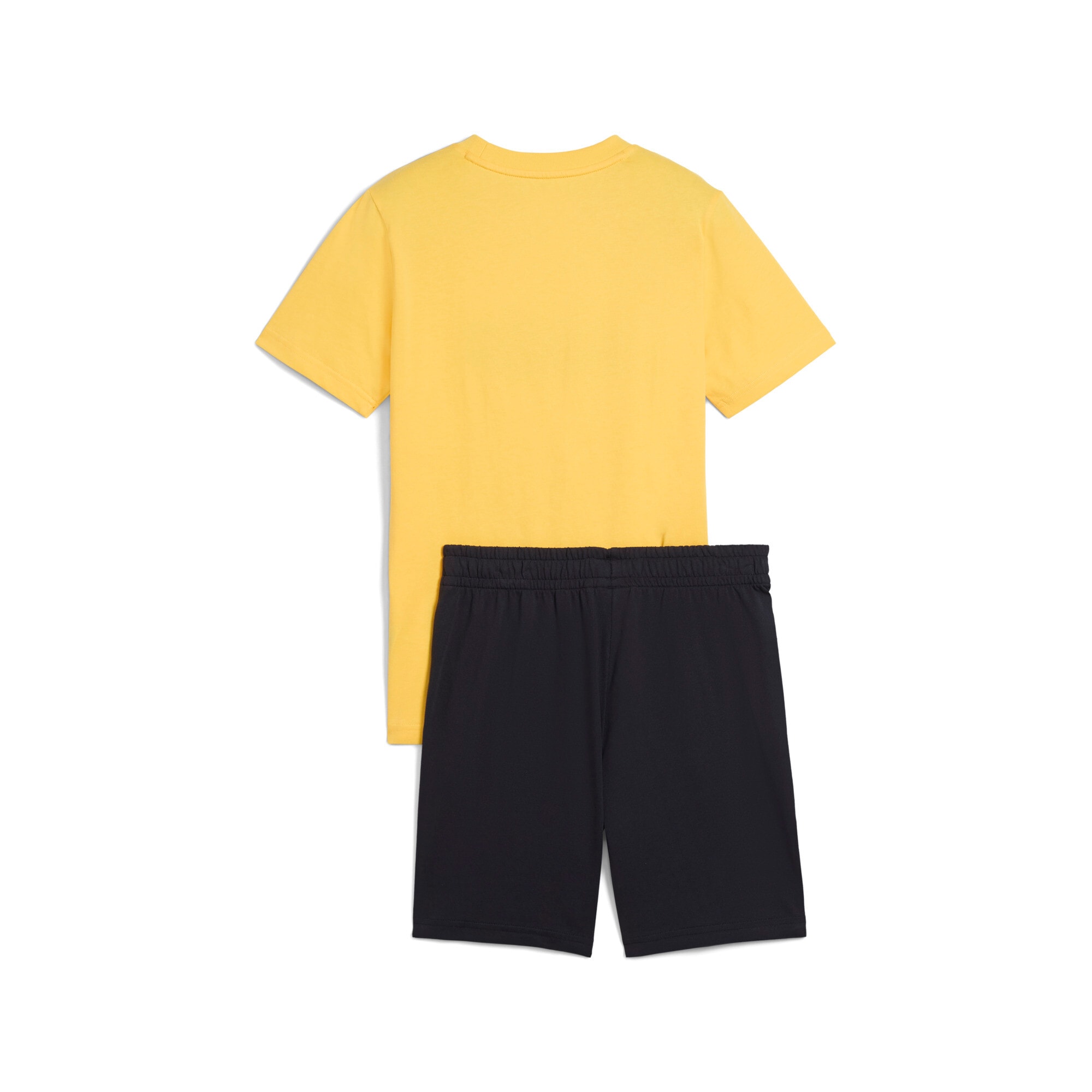PUMA Trainingsanzug »ESS 2 COLOR NO. 1 LOGO TEE AND SHORTS SET B«, (2 tlg.)