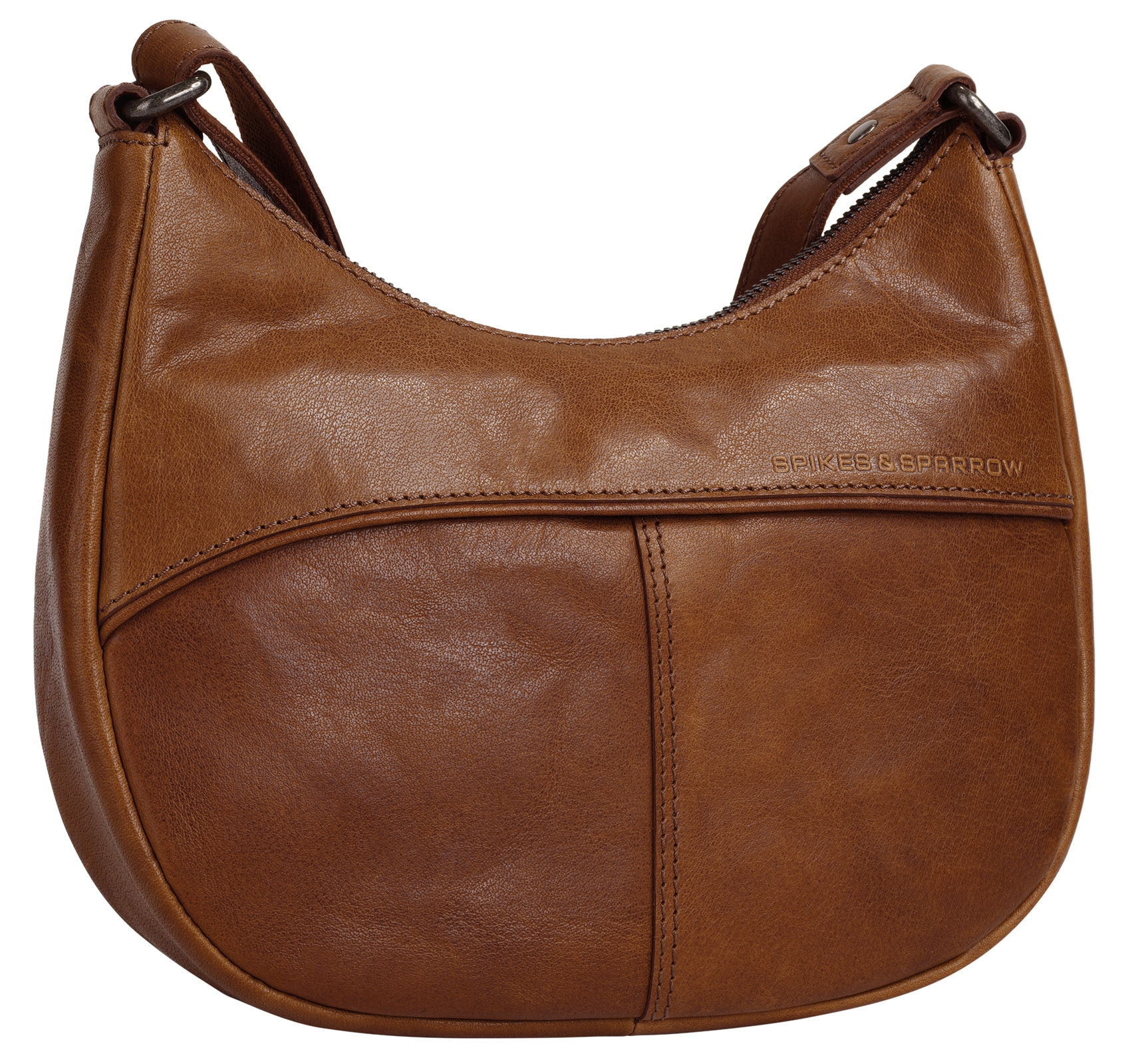 Spikes & Sparrow Umhängetasche »SPIKES & SPARROW Damen echt Leder« echt Leder