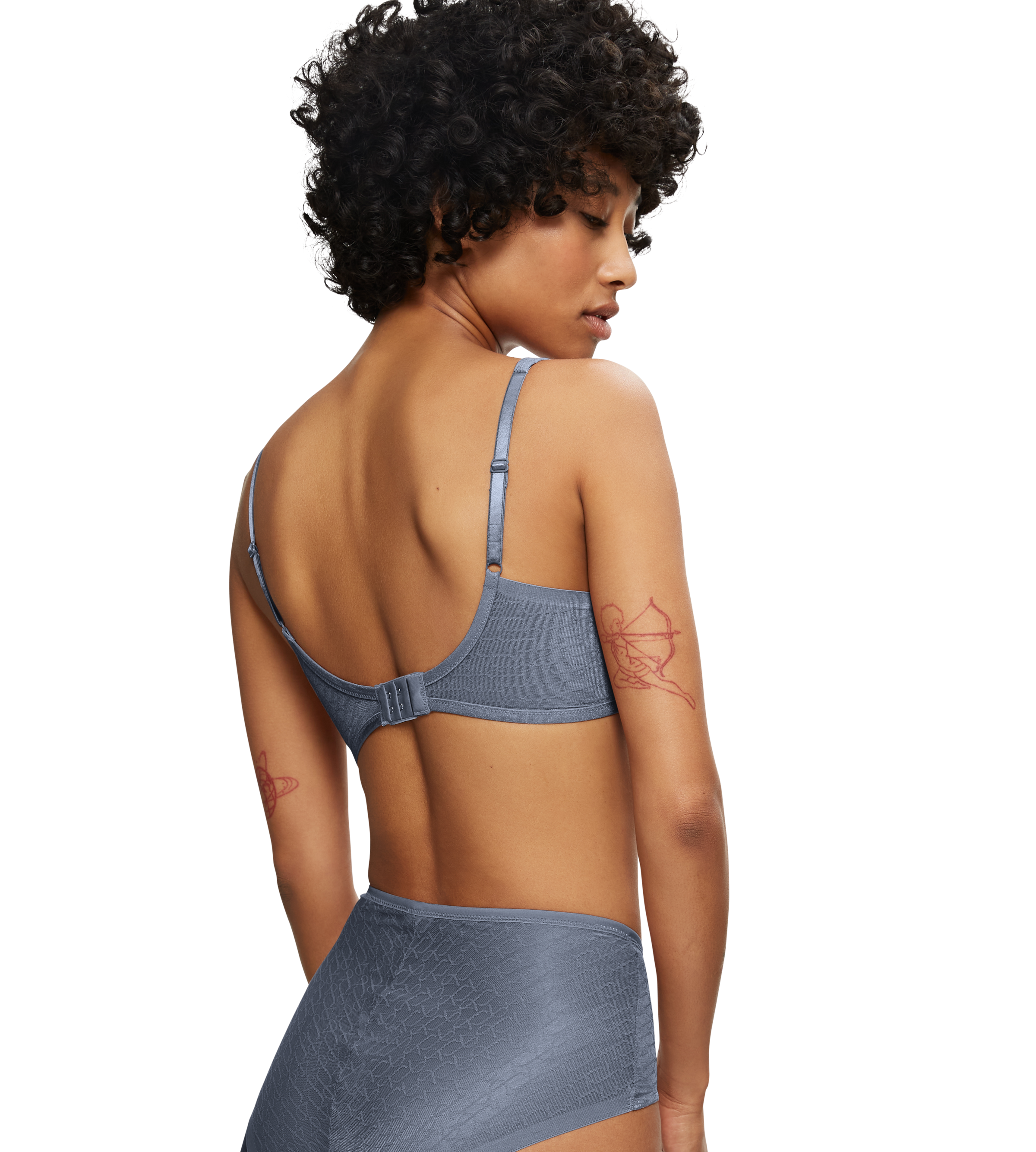 Triumph Bügelloser BH »Signature Sheer P EX«, Monogramm-Tüll