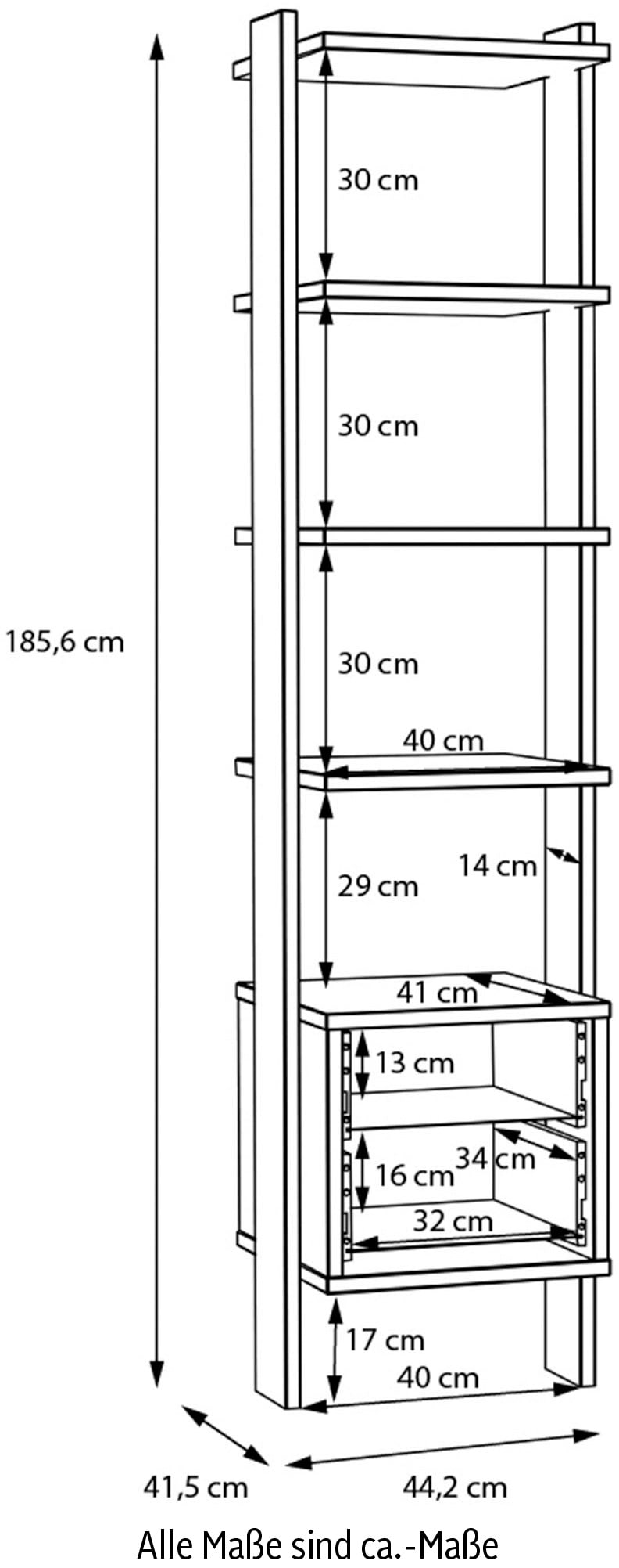 FORTE Standregal