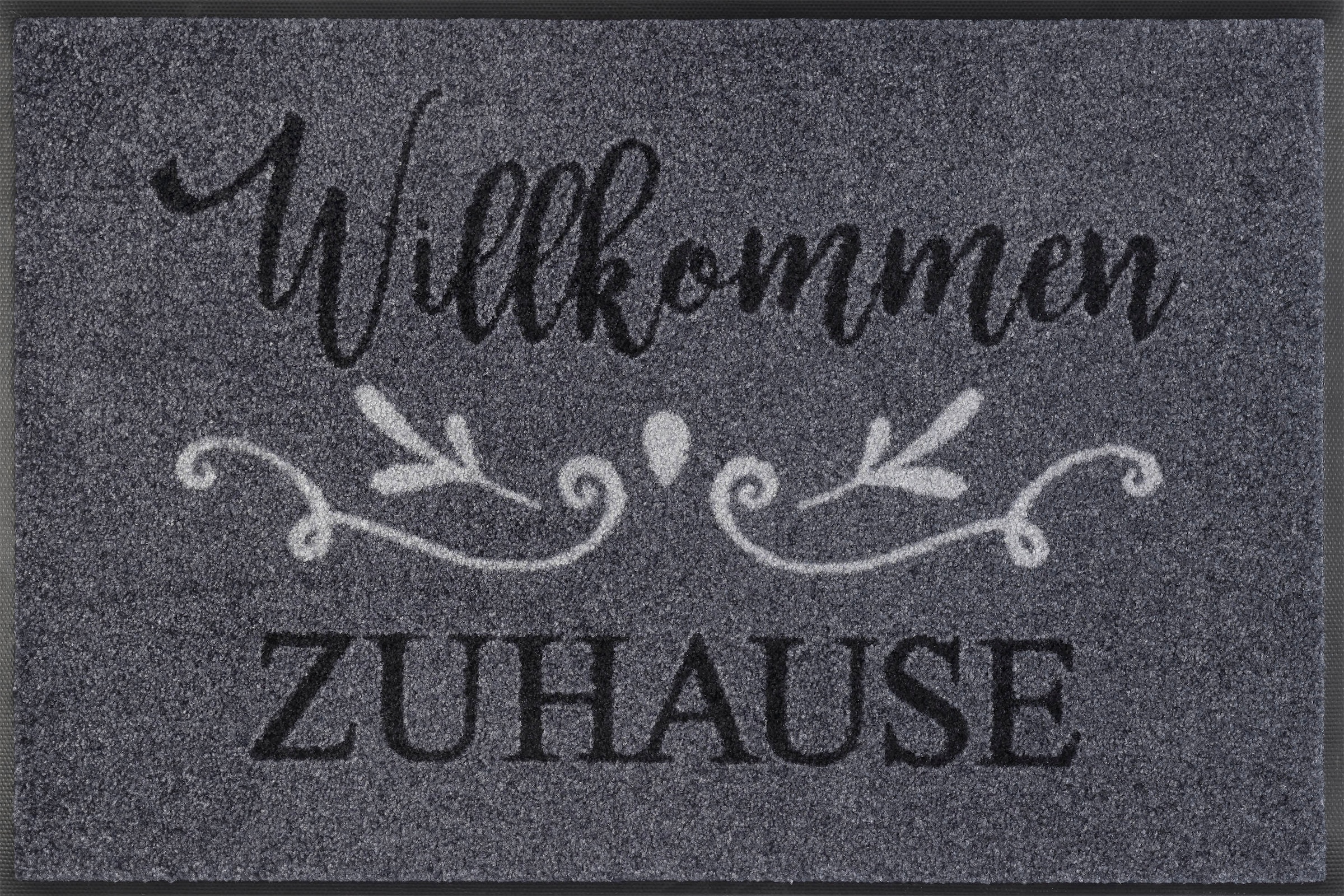 wash+dry by Zuhause«, »Willkommen im mit Spruch, OTTO-Shop Outdoor Kleen-Tex rechteckig, In- waschbar und geeignet, Schmutzfangmatte, Fußmatte