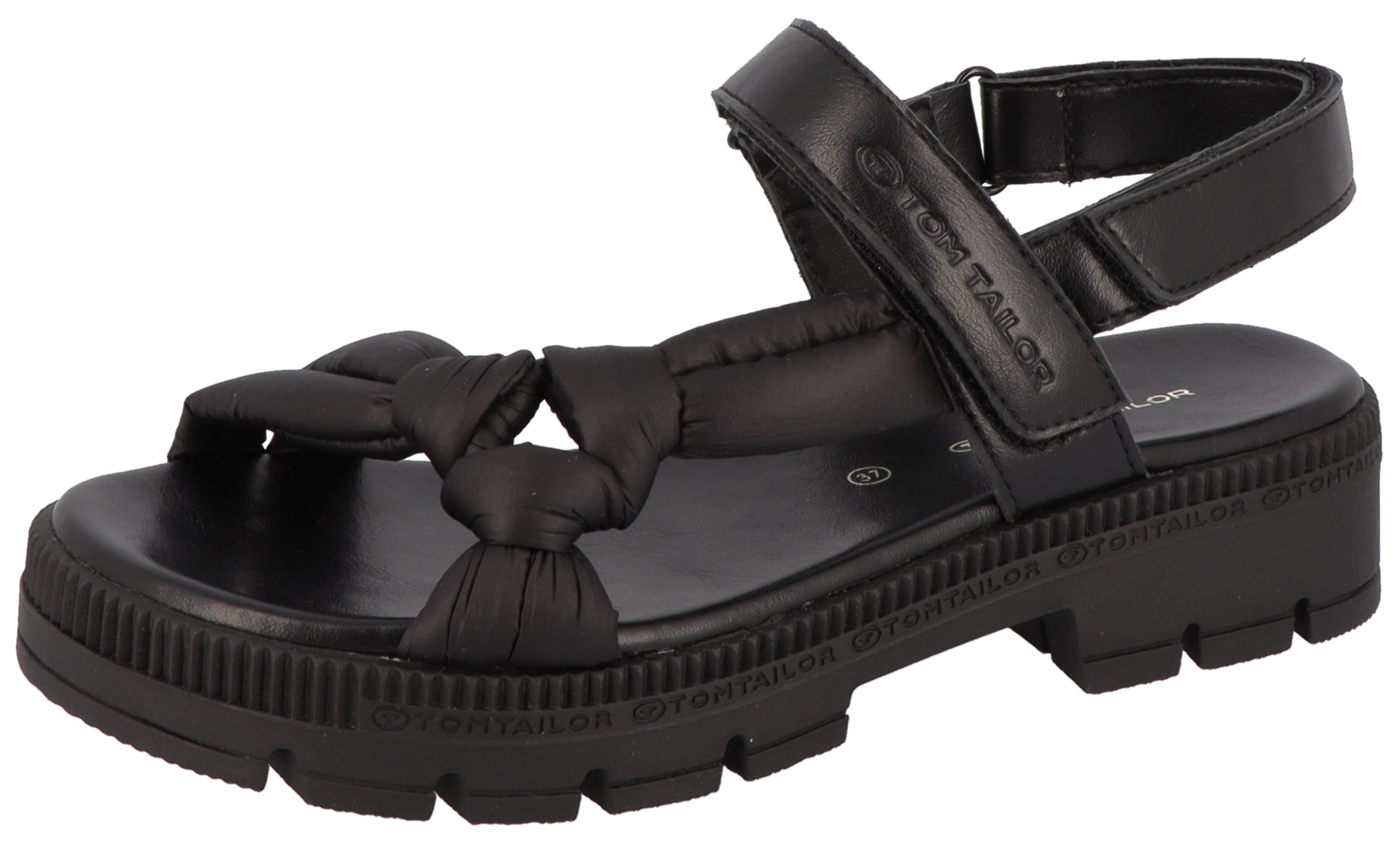 Sandalette, mit regulierbarem Klettverschluss