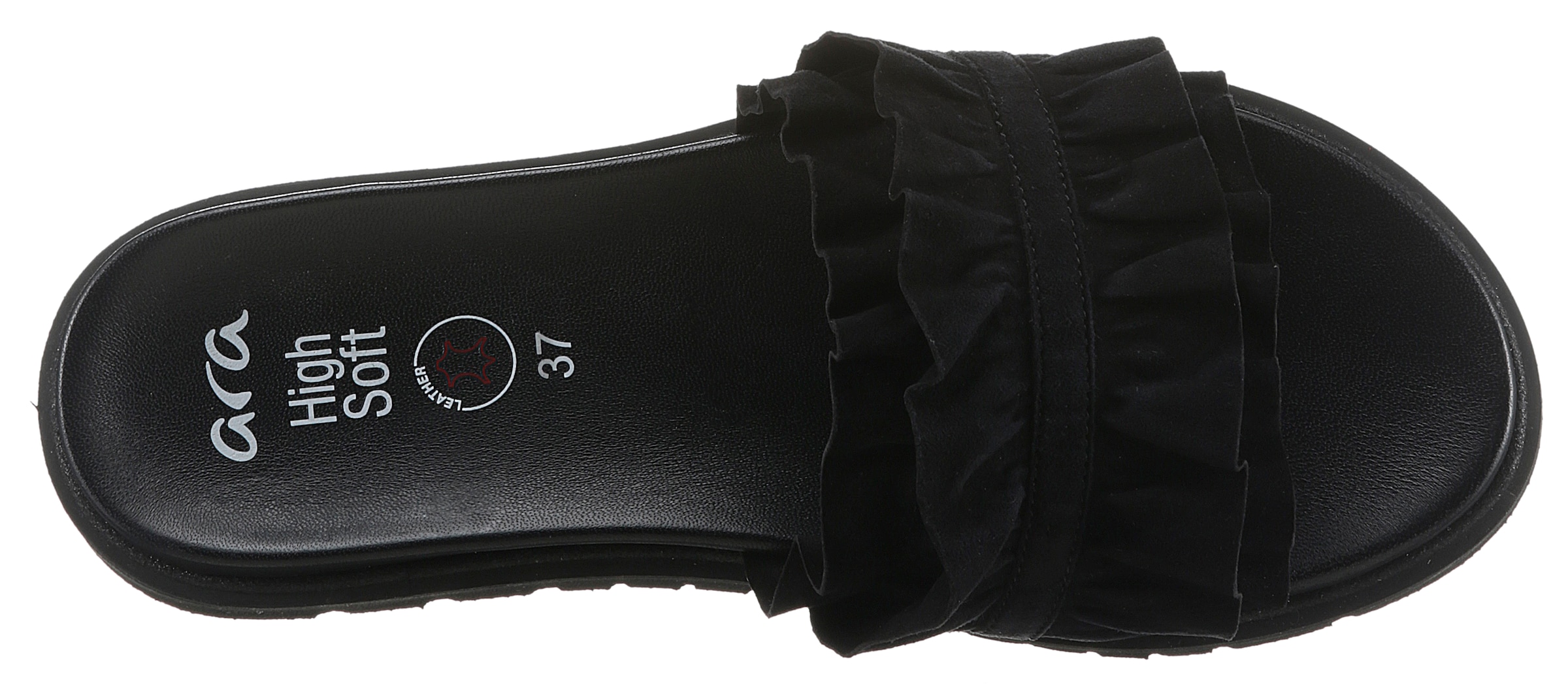 Ara Pantolette »KENT«, Keilabsatz, Sommerschuh, Schlappen zum Schlupfen