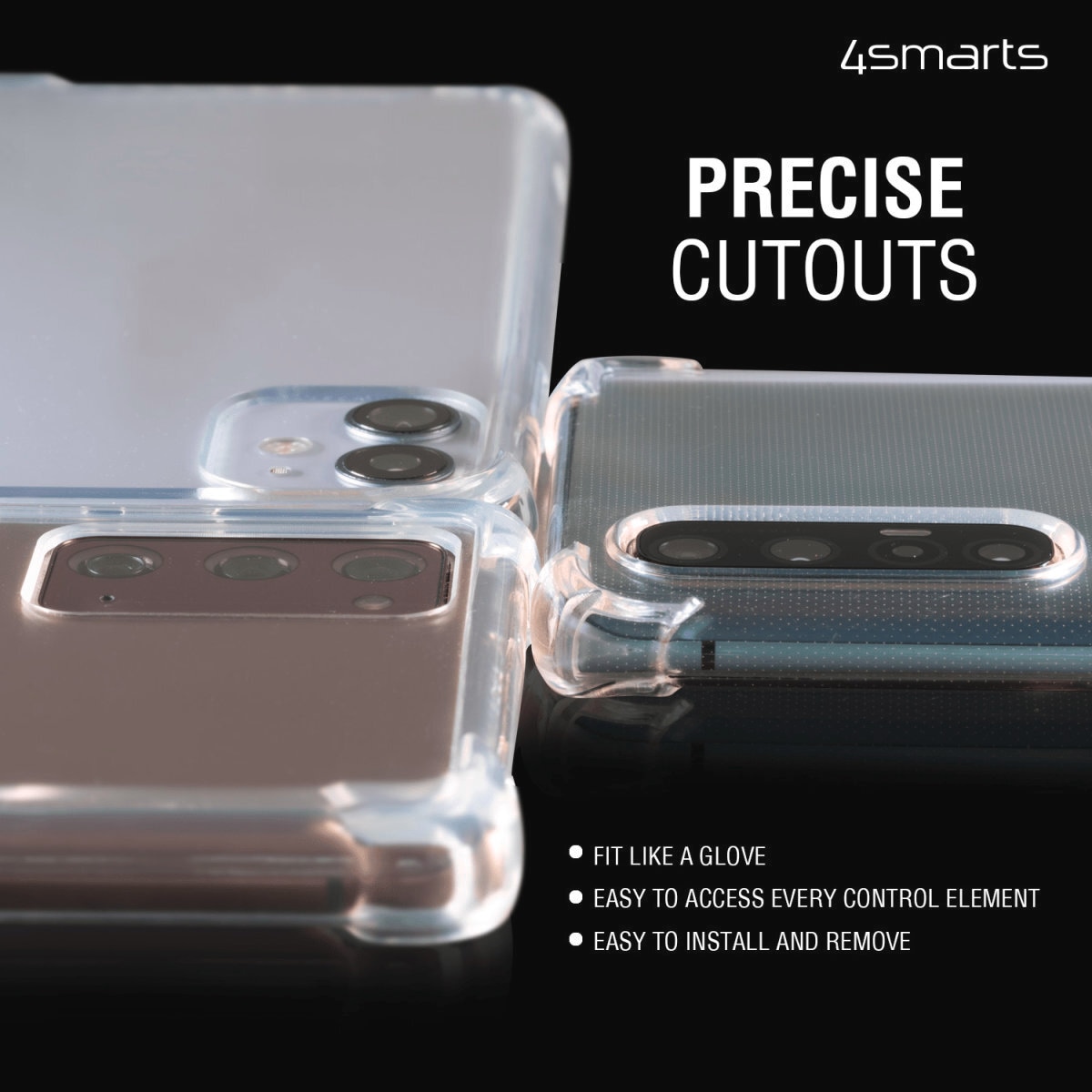 4smarts Handyhülle »Hybrid Case Ibiza für Samsung Galaxy A56«, Backcover, Schutzhülle, Handyschutzhülle, Case, Schutzcase, stoßfest