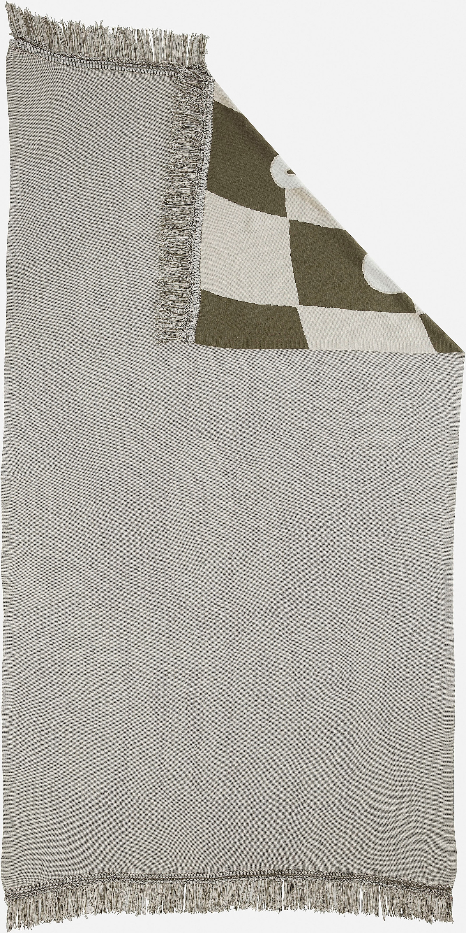 homsy by Ana Johnson Wohndecke »Lunira« Pflegeleicht, 100% Baumwolle, Edles Design, 200x150 cm