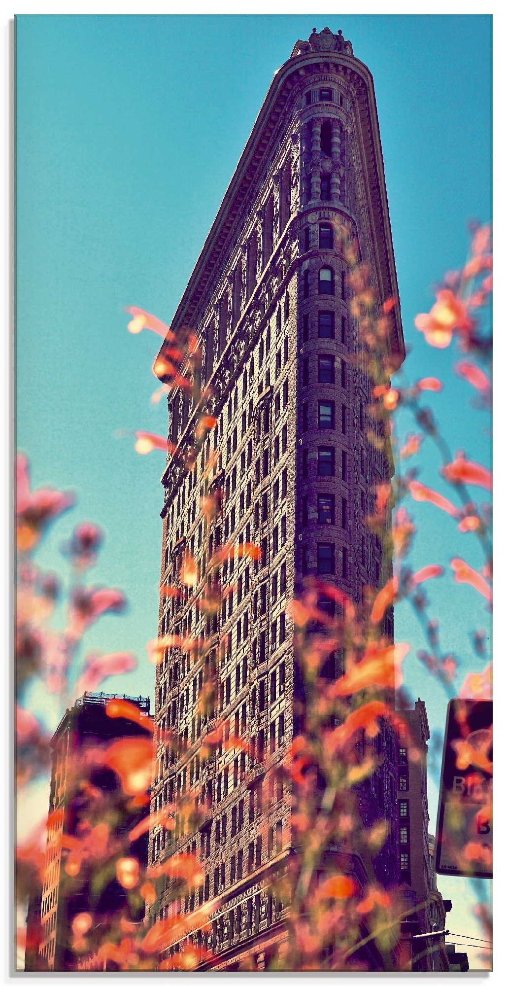 Artland Glasbild »Flatiron New York«, Gebäude, (1 St.)