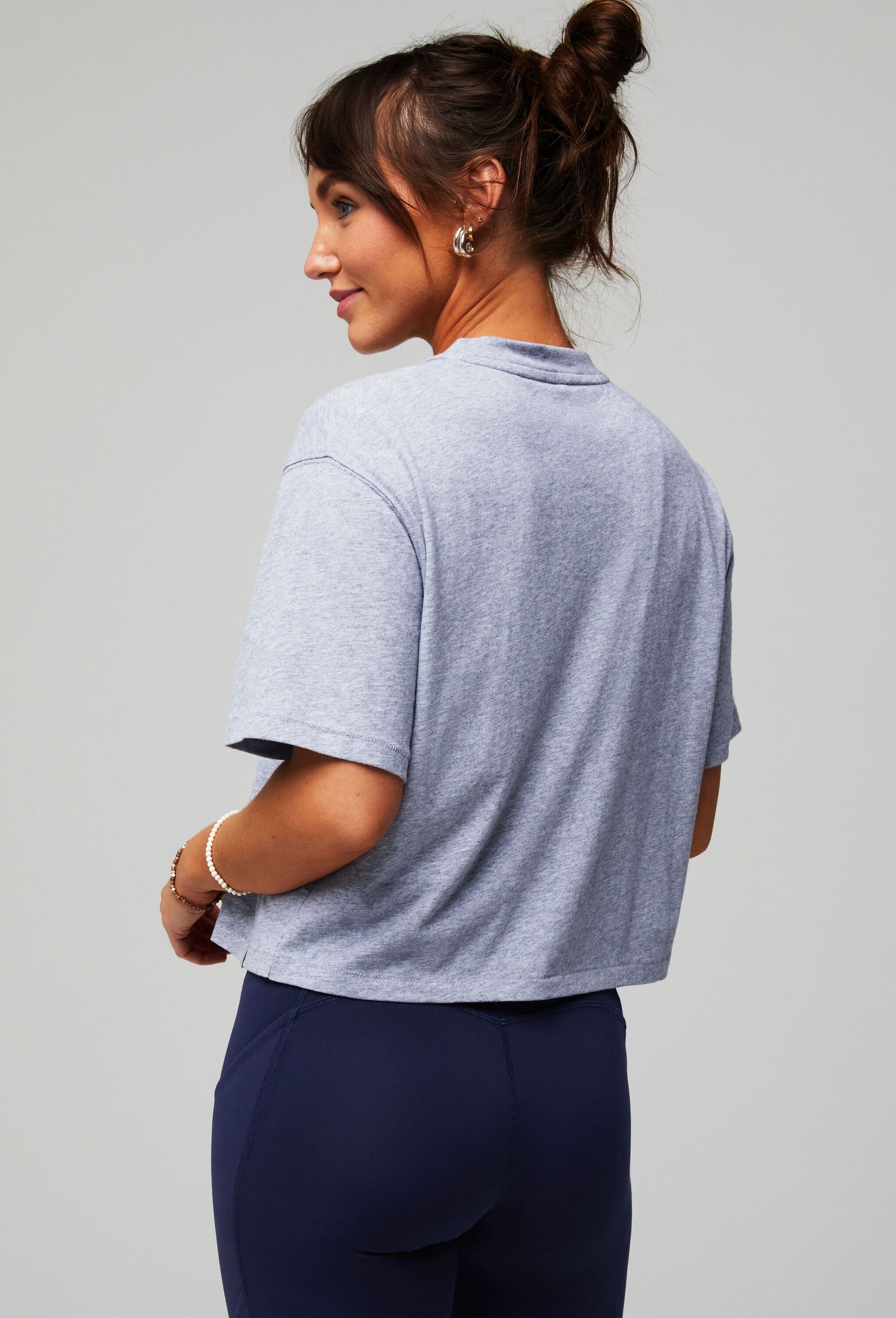 Fabletics Shirttop »Fabletics Top COTTON BOXY TEE« mit Rundhalsausschnitt