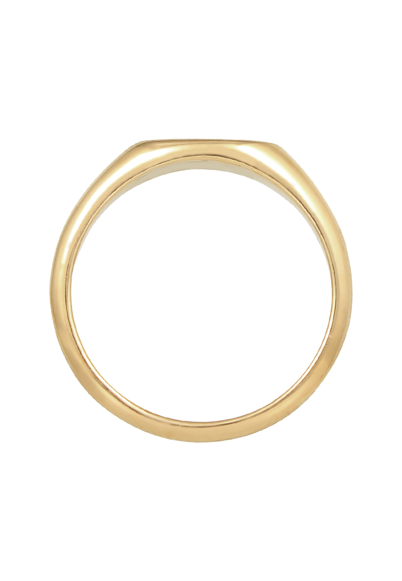 Elli Siegelring »Ring Siegelring Oval Pinky Ring 925 Silber«
