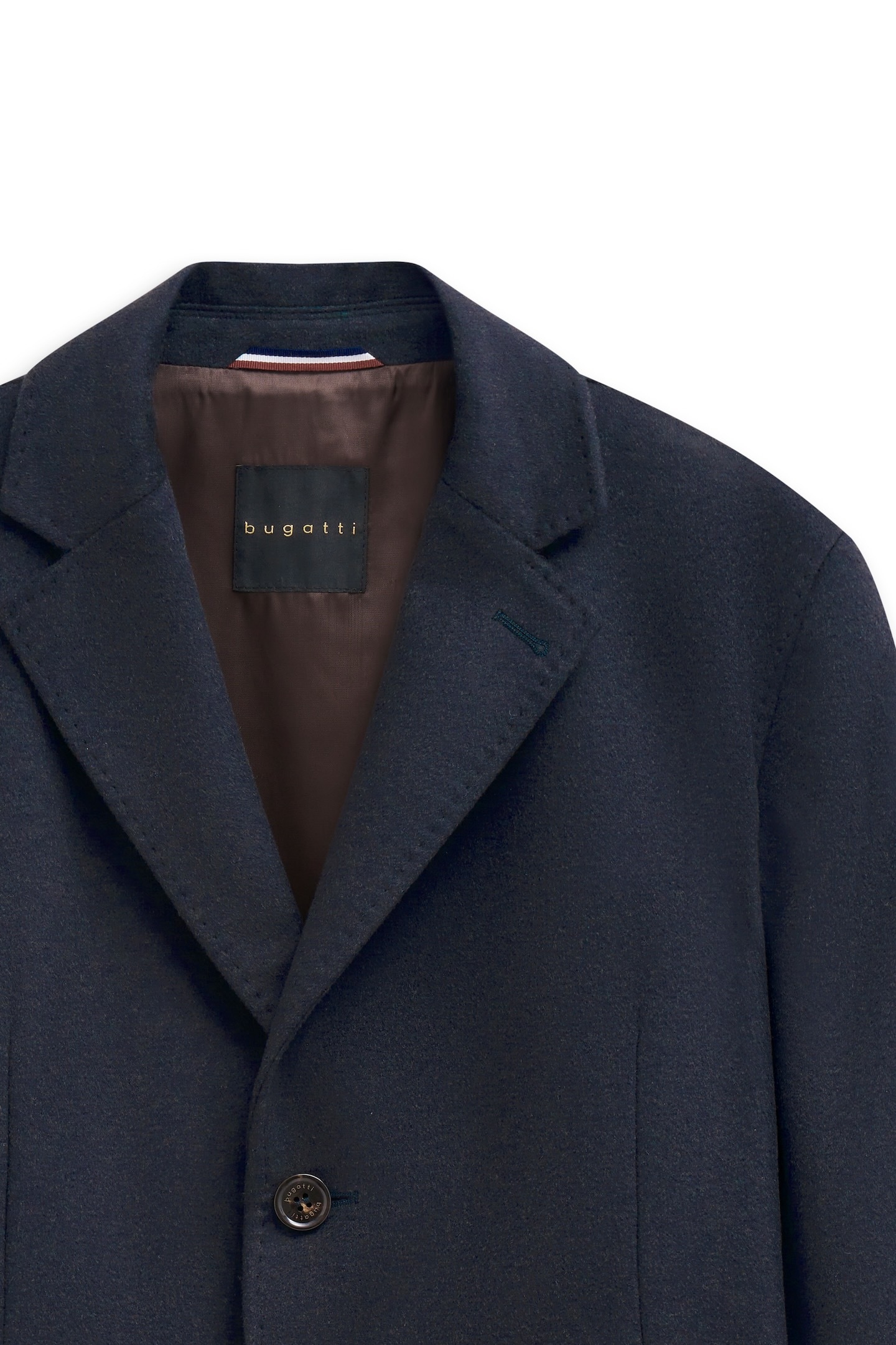 bugatti Kurzmantel »Kaschmir«, im Modern Fit mit Knopfleiste