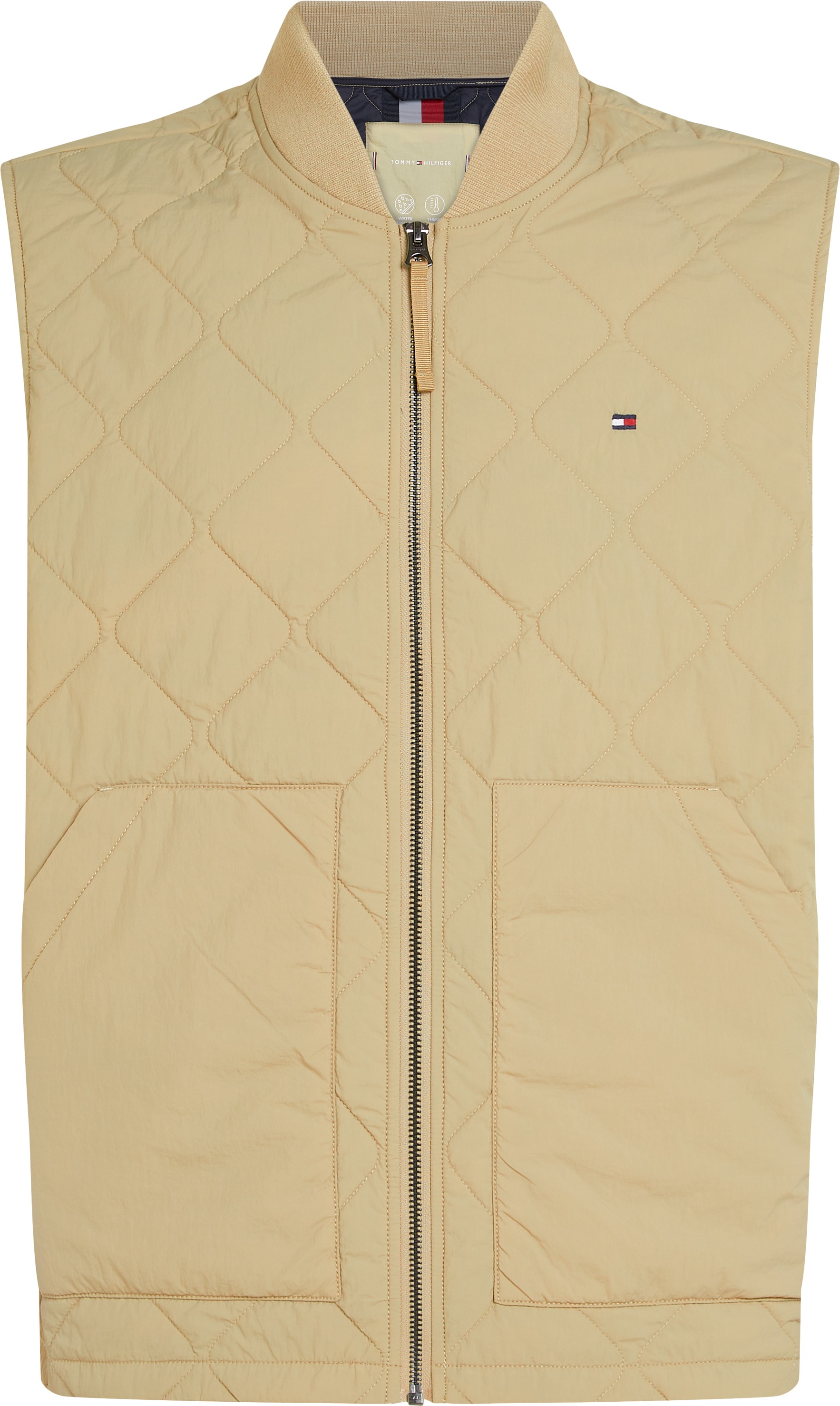 Tommy Hilfiger Steppweste »DIAMOND QUILTED VEST«, mit Rautenmuster