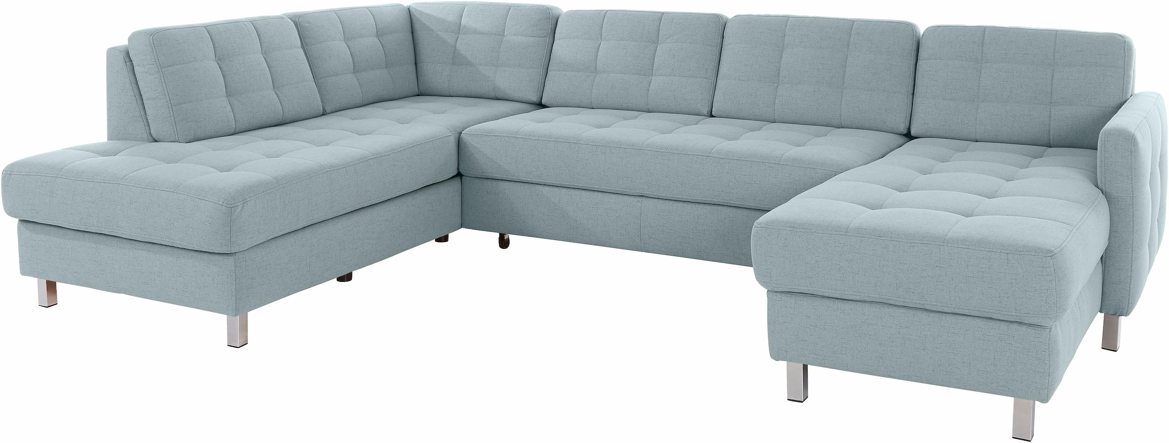 sit&more Wohnlandschaft »Picasso U-Form« wahlweise mit Bettfunktion und Bettkasten