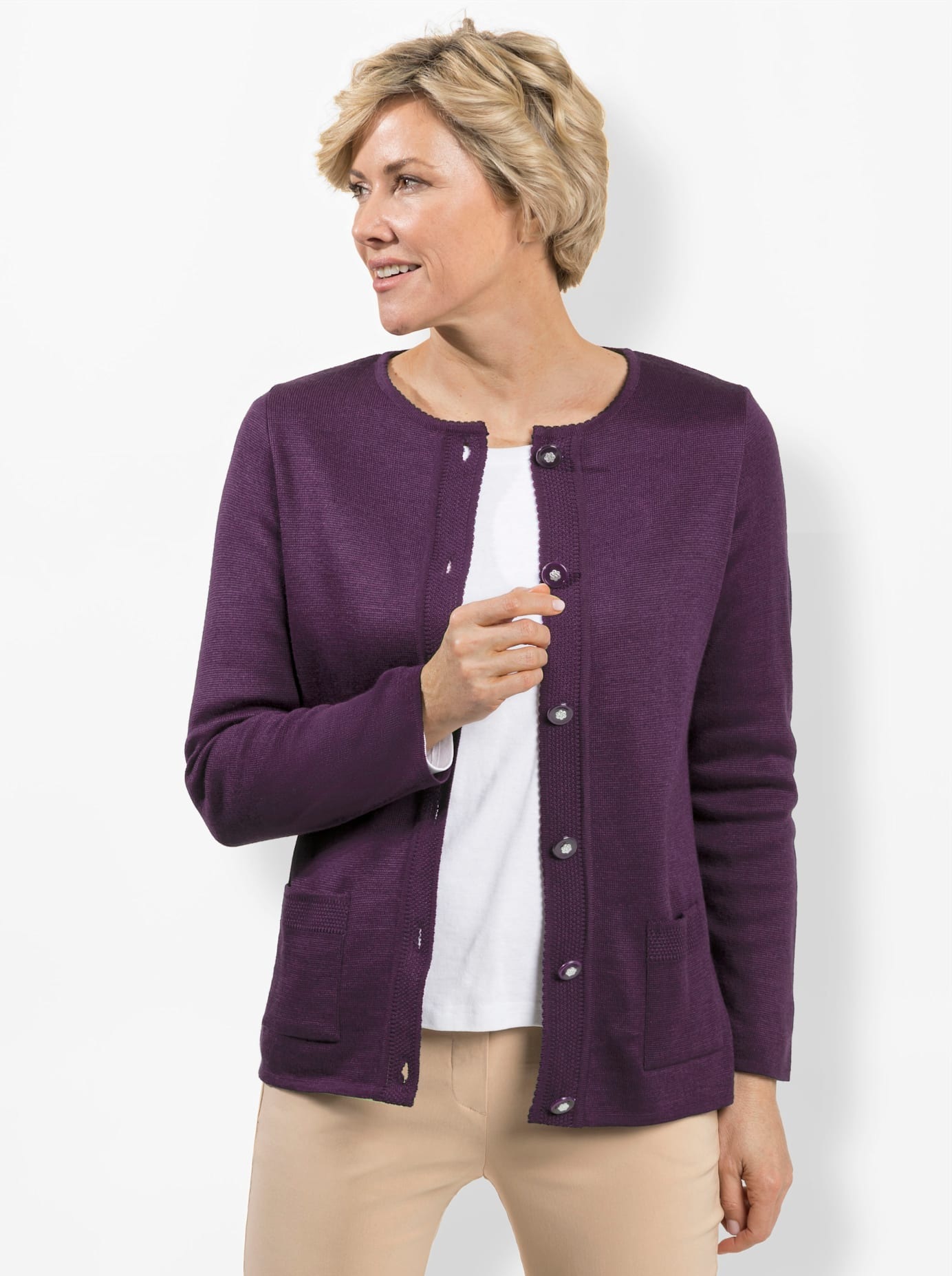 Classic Strickjacke