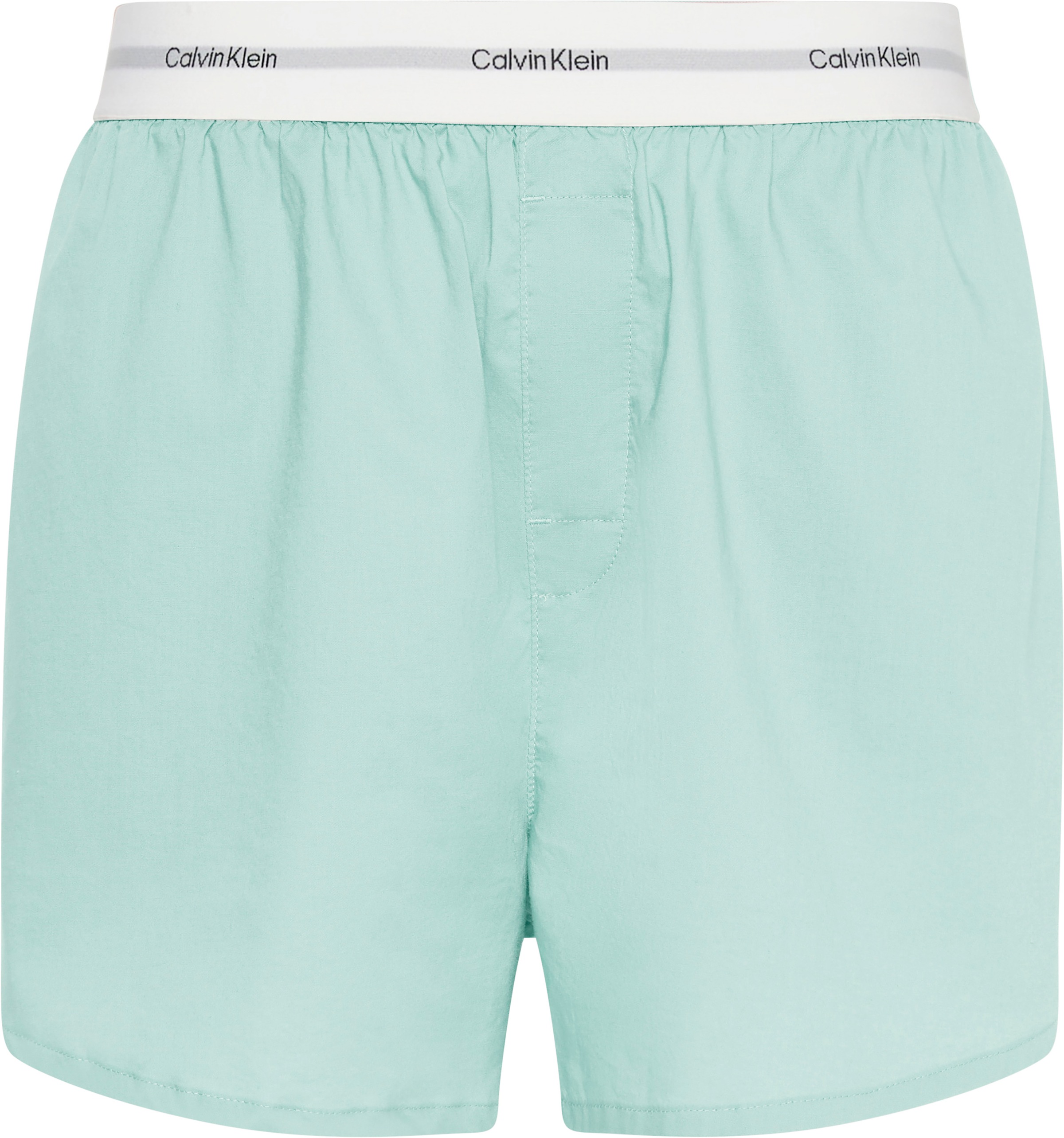 Calvin Klein Underwear Schlafshorts »LOGO WB POPLIN SHORT«, mit Logo