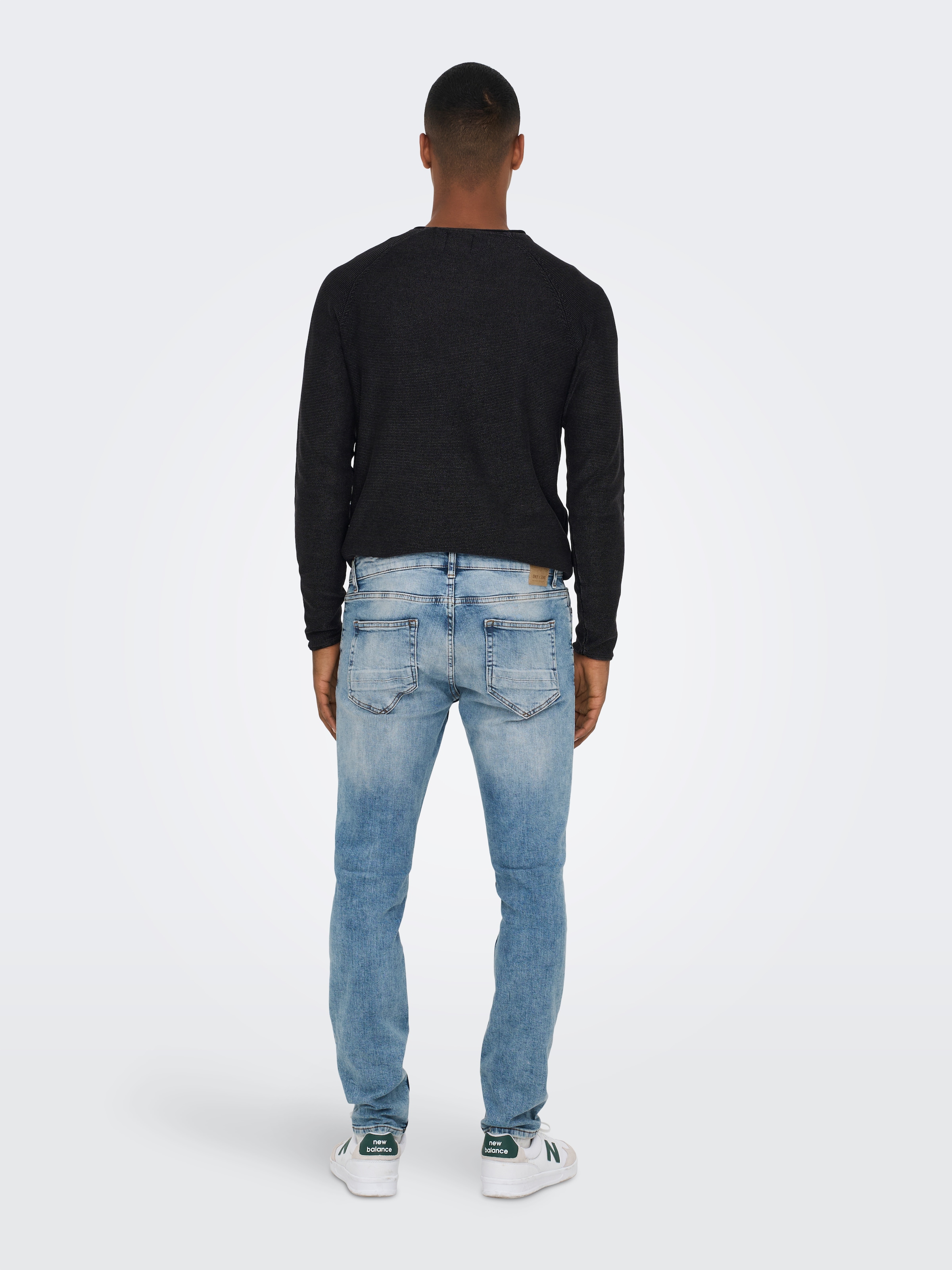 ONLY & SONS Slim-fit-Jeans »LOOM LIFE« mit niedriger Taille, sehr elastischer Denim