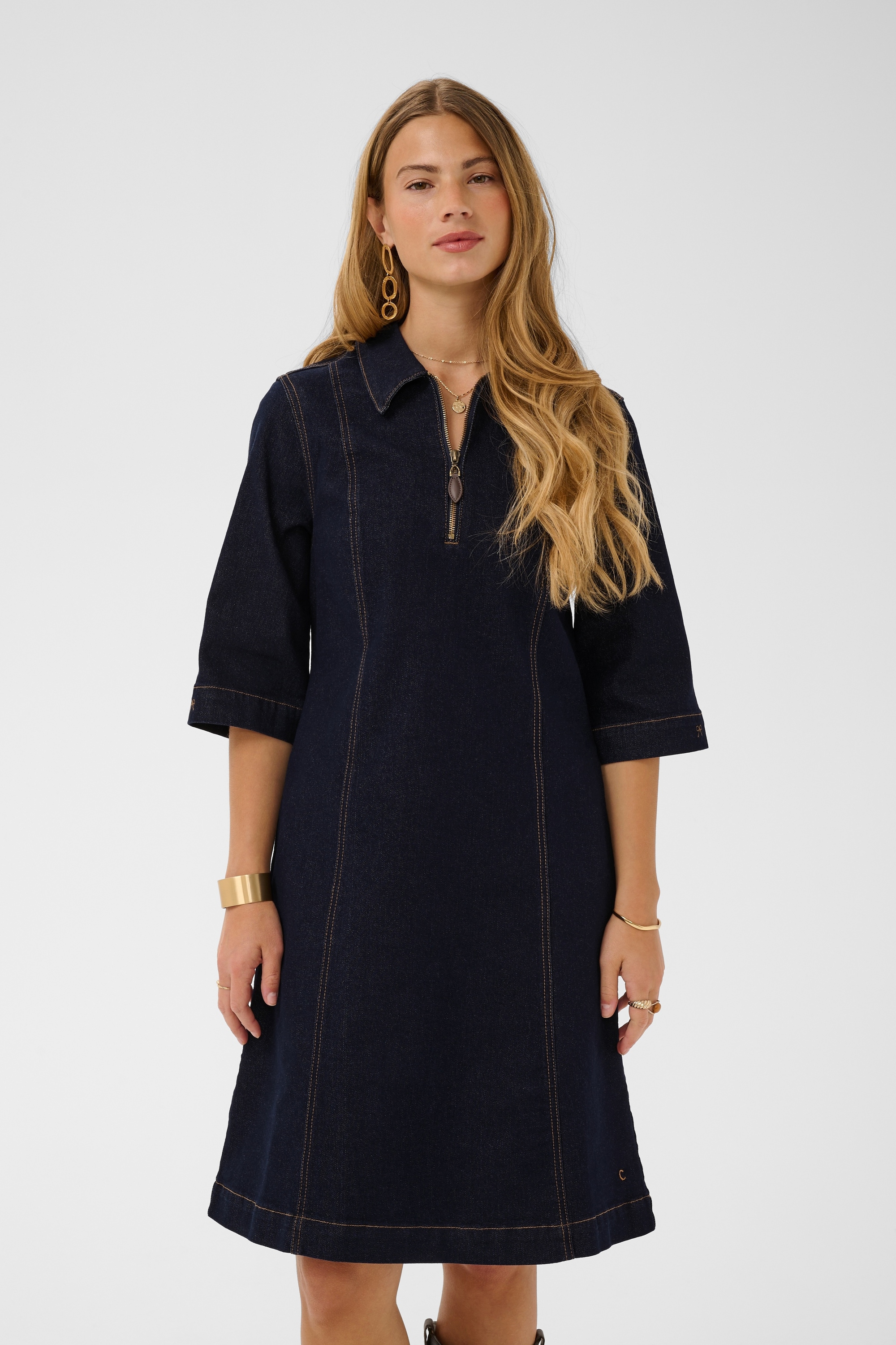 Cream Midikleid »Damen Kleid CREa«