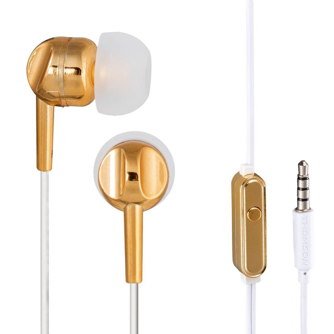 EAR3005GD Kopfhörer, In-Ear, Mikrofon, Gold »Headset«