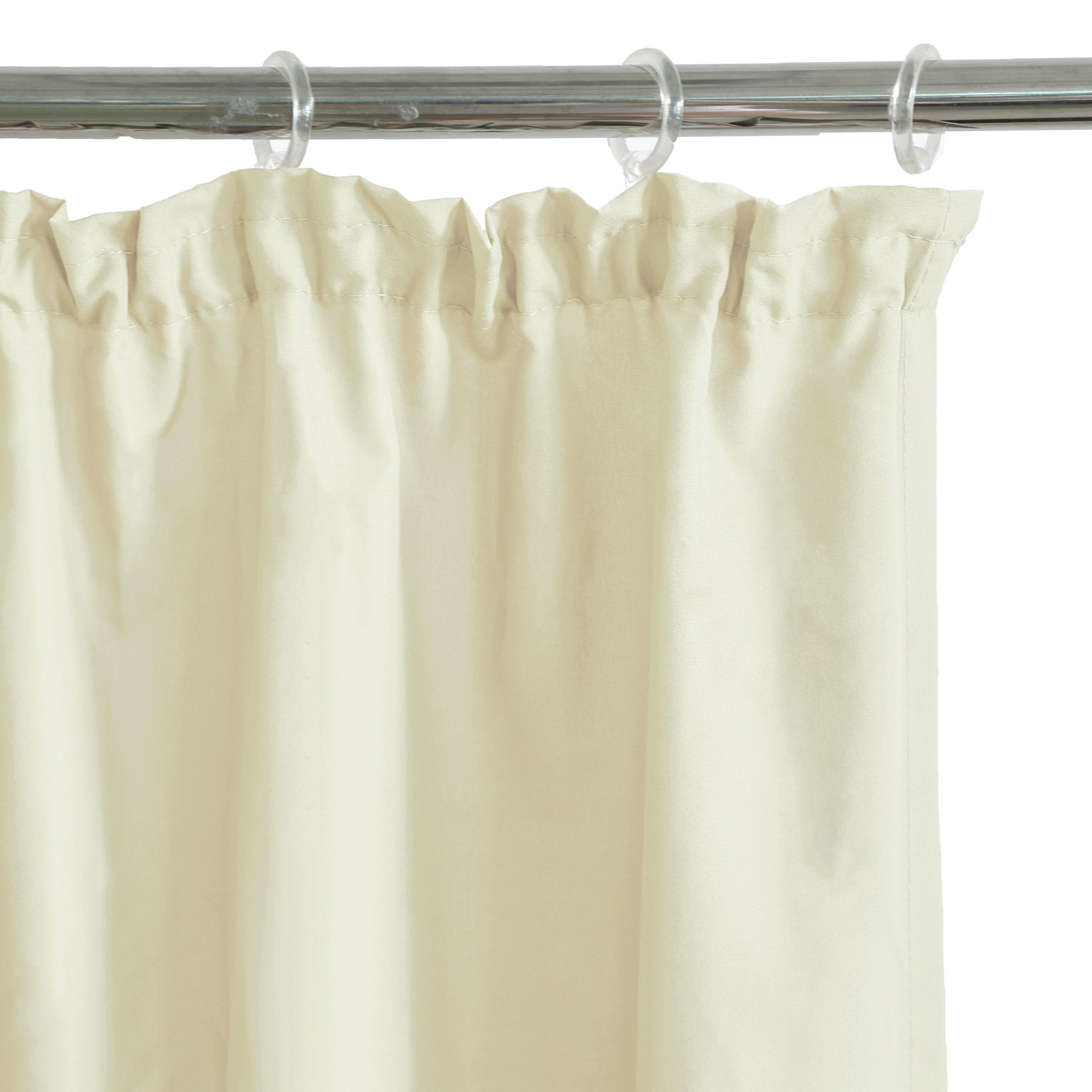 Bruno Banani Vorhang »Lagan«, (2 St.), 2-er Set, gewebt, Microfaser, versch. Größen, einfarbig, Bestseller