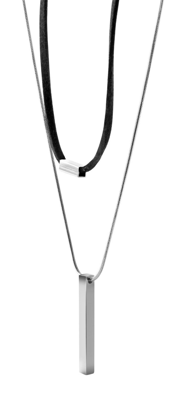 Adelia´s Kette mit Anhänger »Adelia's Damen Edelstahl Schlangenkette Halskette mit Anhänger 63 cm«