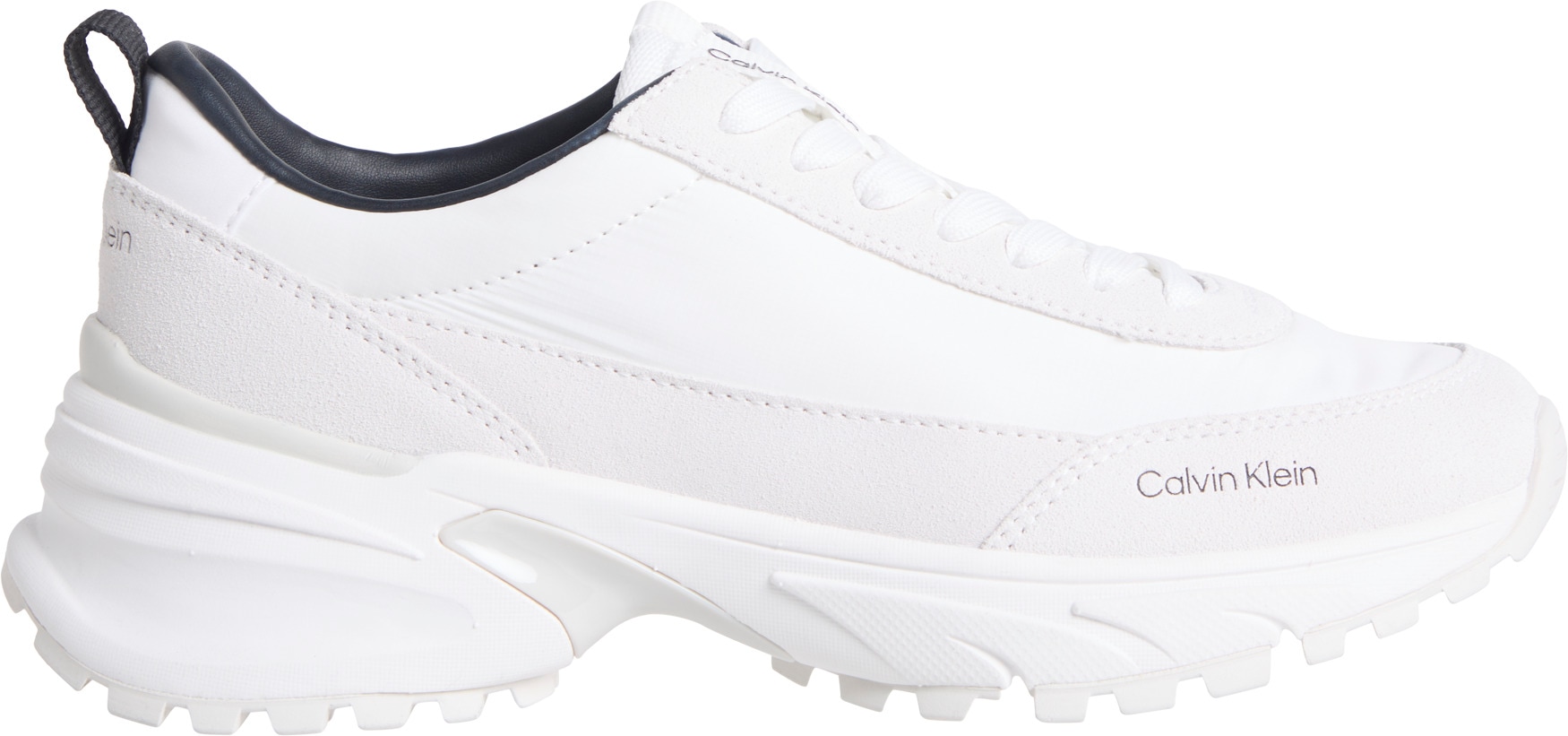 Calvin Klein Jeans Plateausneaker »HIKE RUNNER MG NYLON MIX«  Freizeitschuh, Halbschuh, Schnürschuh mit Profilsohle