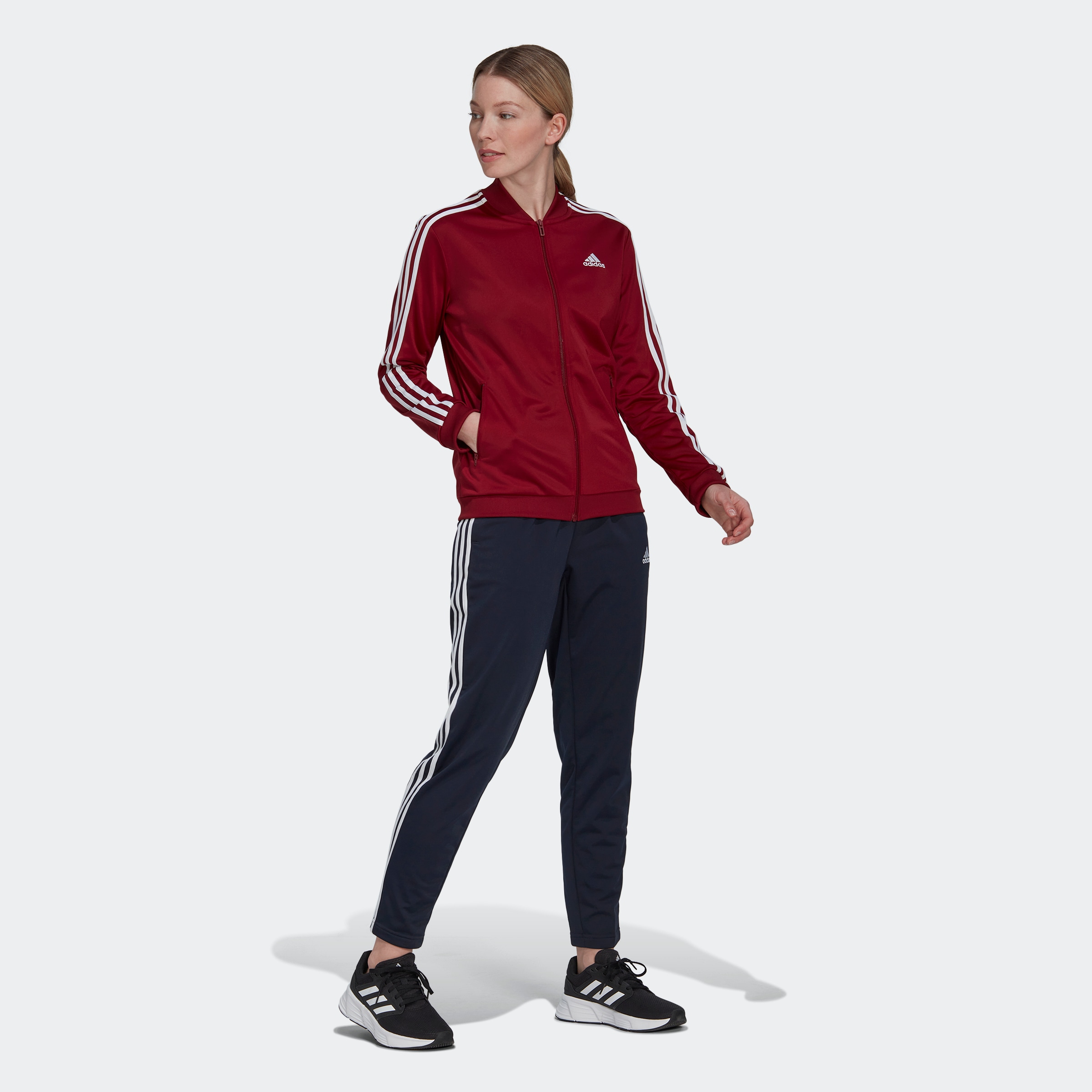 adidas Sportswear Trainingsanzug »ESSENTIALS 3-STREIFEN«, (2 tlg.)