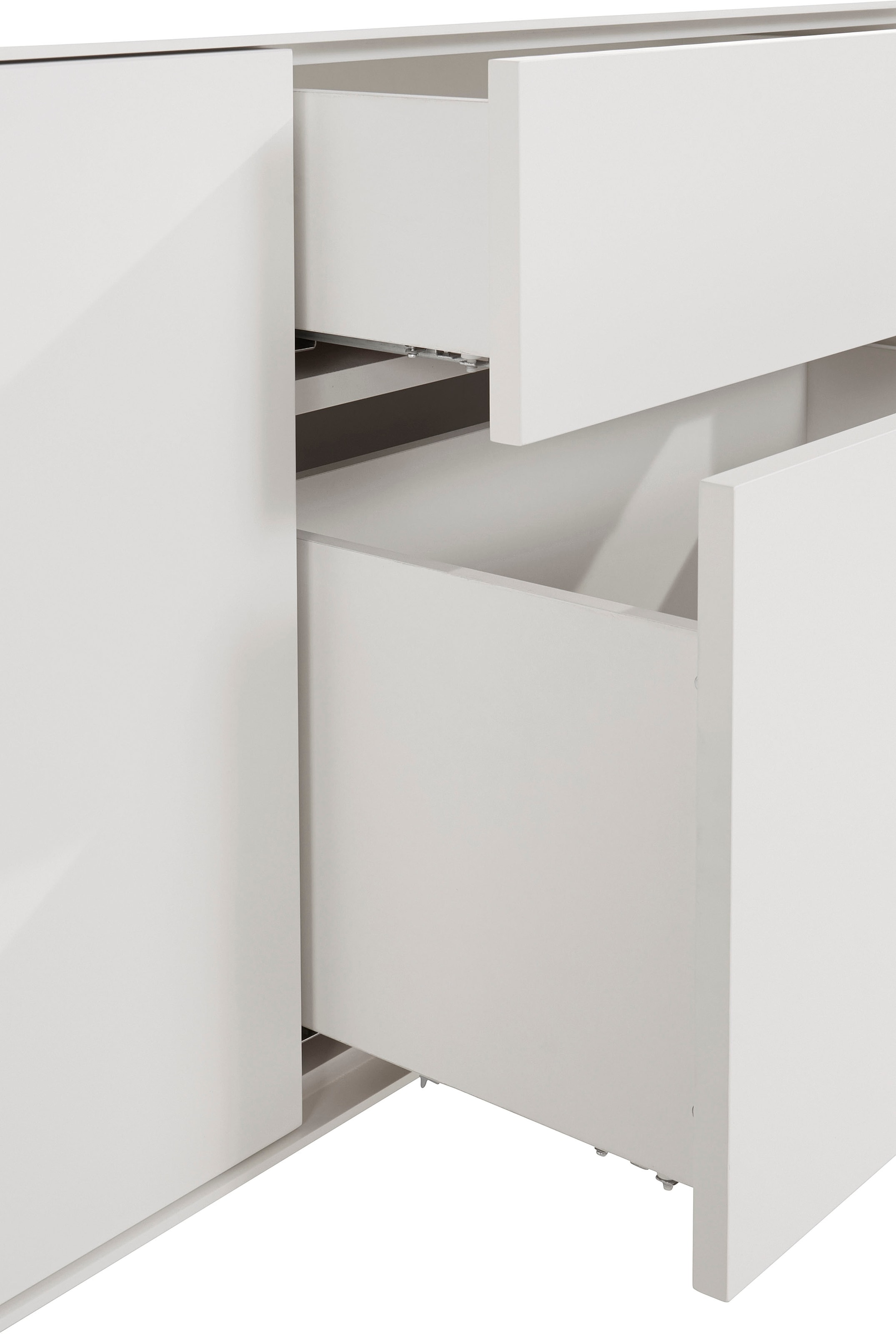 LeGer Home by Lena Gercke Lowboard »Essentials«, (2 St.), Breite: 239cm, MDF lackiert, Push-to-open-Funktion