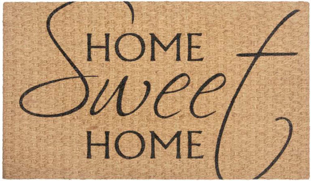 HANSE Home Fußmatte »Kokos Kokosmatte, rechteckig, Braided Innen, im Rutschfest, Flur Outdoor, Kokos, OTTO Home Home«, Sweet Online Shop Schmutzfangmatte