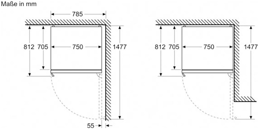 BOSCH Kühl-/Gefrierkombination Serie 8 »KGP76AIC0N«, Breite 75cm