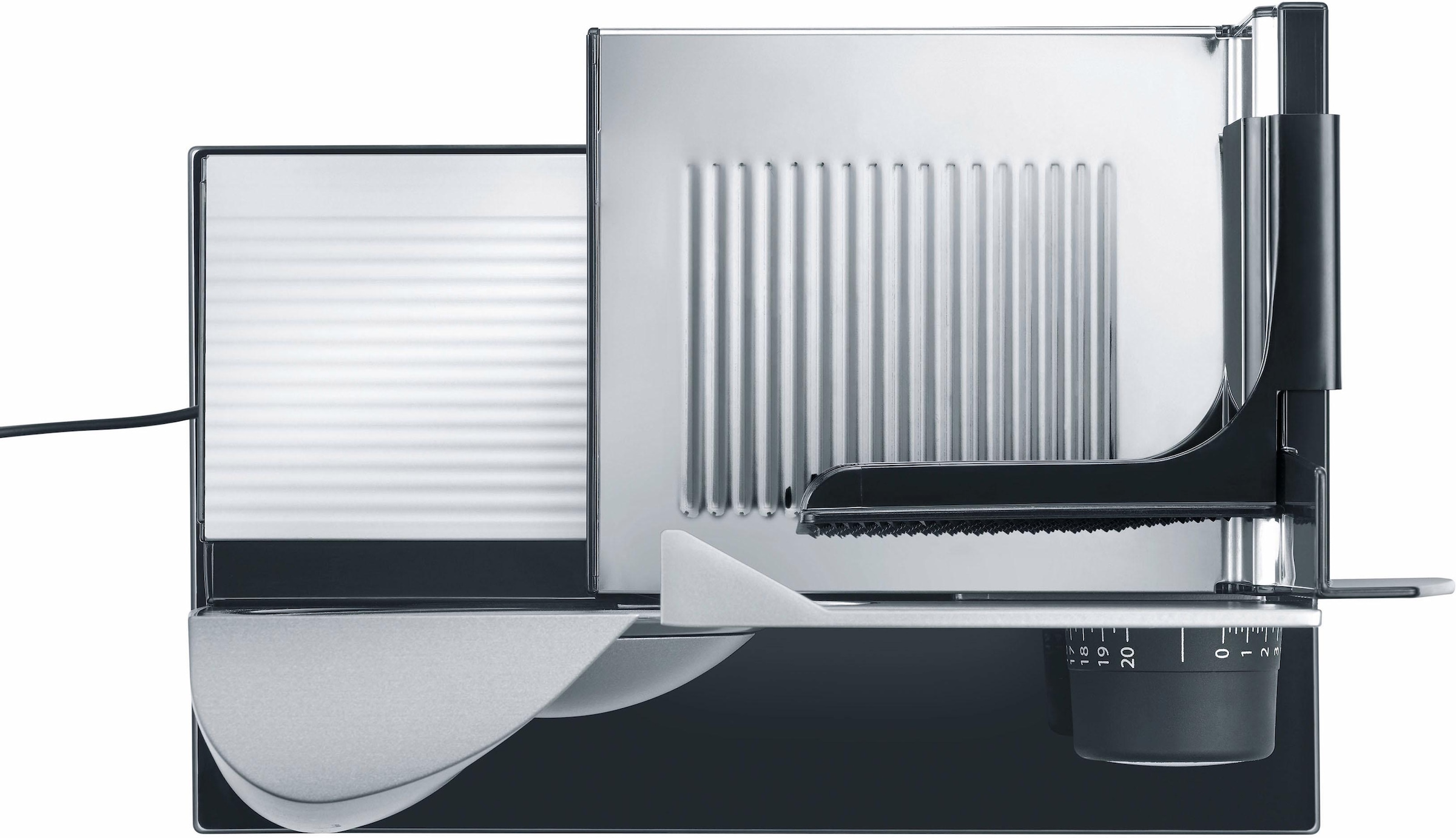 Graef Allesschneider »SLICED KITCHEN SKS S32000« 170 W Vollmetallgehäuse mit Glasbodenplatte