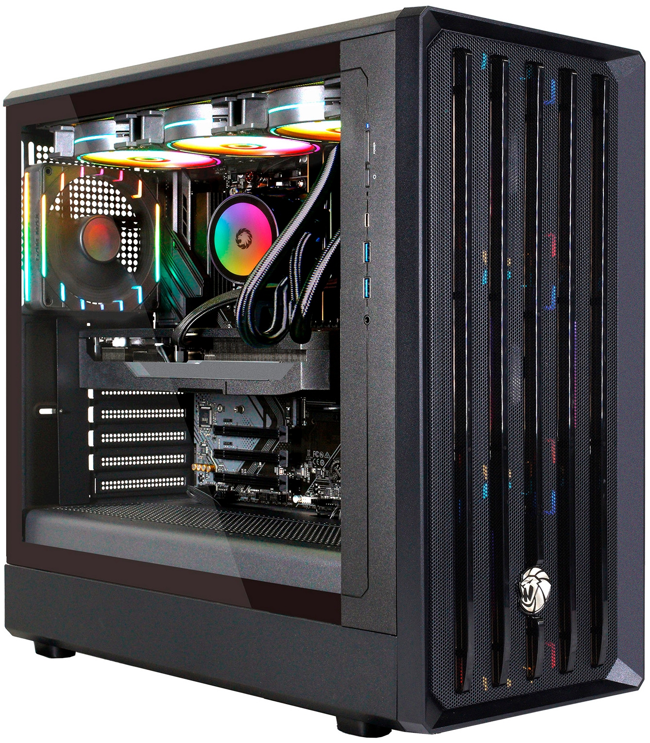 GAMEMAX Gaming-PC »CLAW BK 8175 Intel Core Ultra 5 245KF 32GB DDR5 1TB SSD RTX 5060« Windows 11, DDR5 RAM, Wasserkühlung