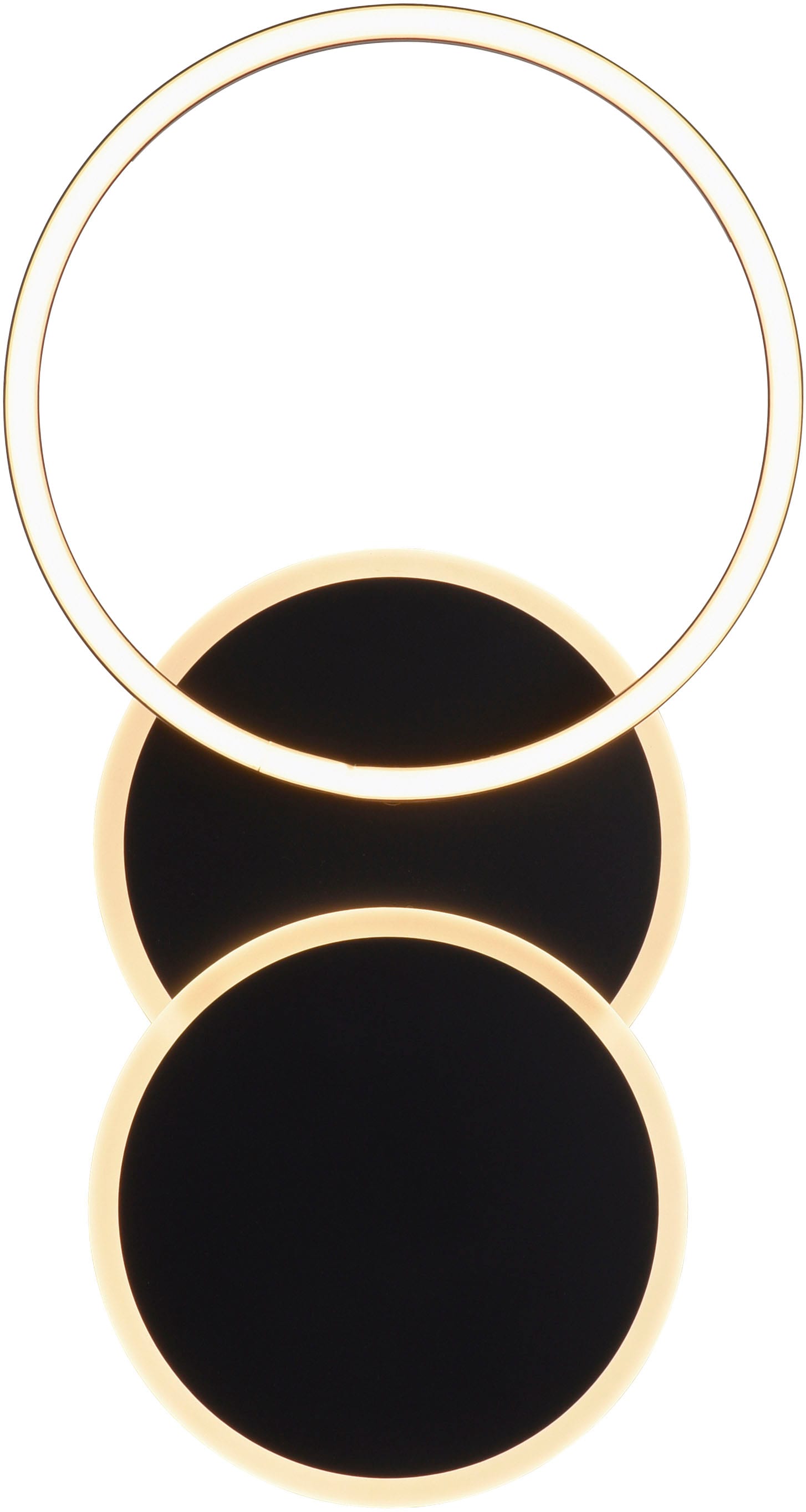 JUST LIGHT Deckenleuchte »SEVENT« LED-Board 1 Stk. Warmweiß LED