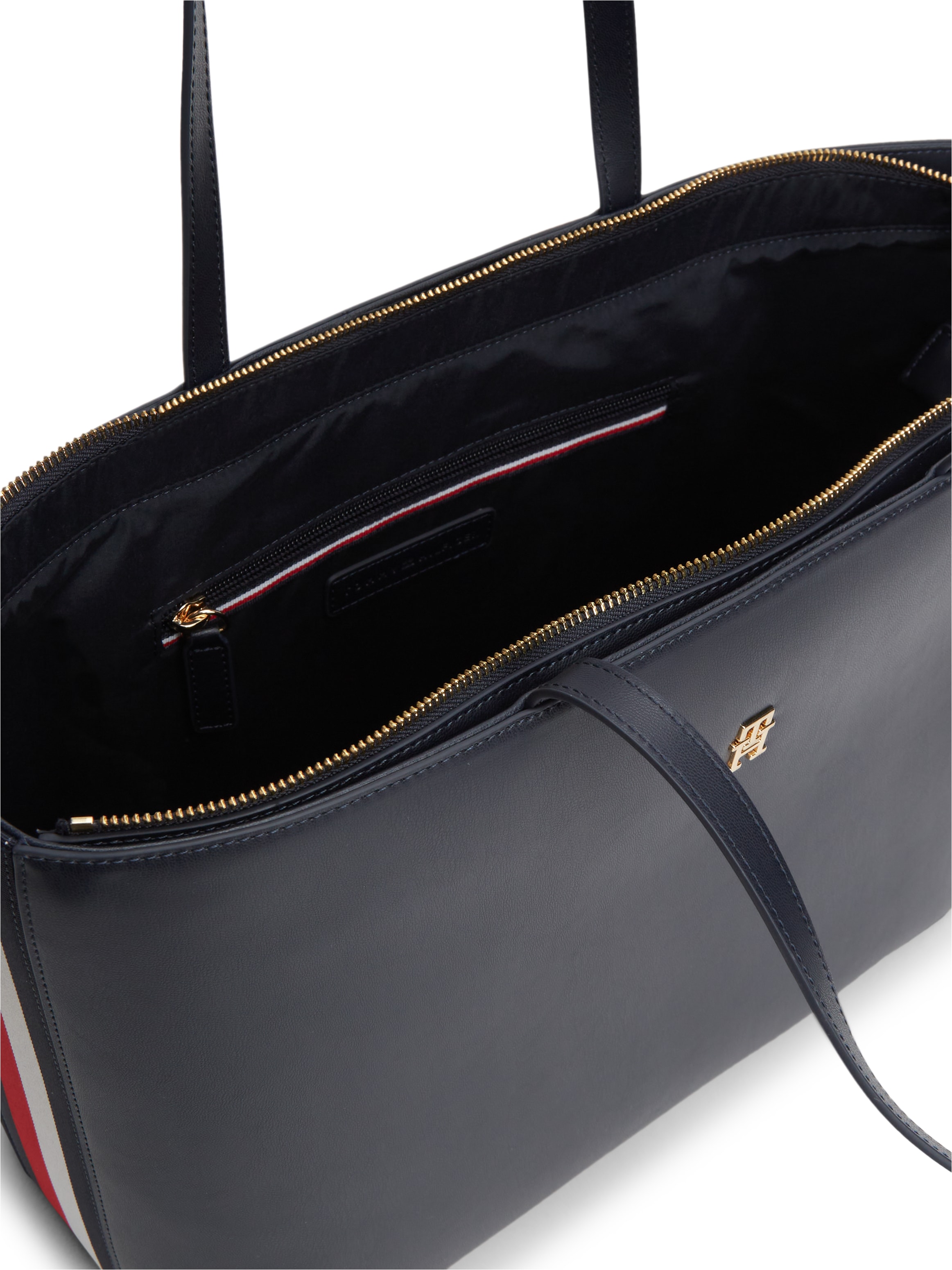 Tommy Hilfiger Tragetasche »IM LATAM SIDE CORP TOTE« Damen Schultertasche, Handtasche mit doppeltem Henkel