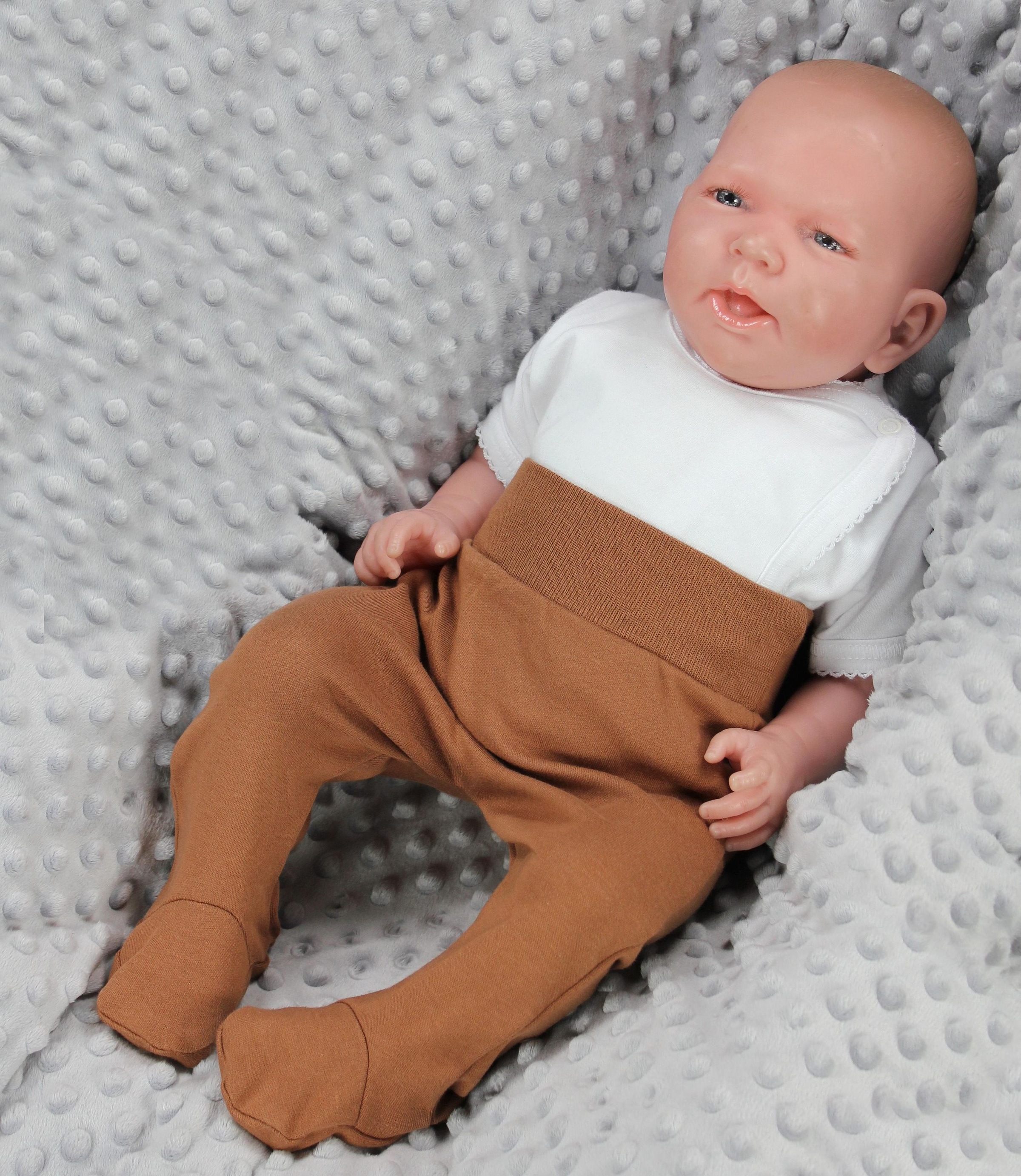 TupTam Pumphose »Hose Baby Jungen Strampelhose mit Fuß 3er Pack«