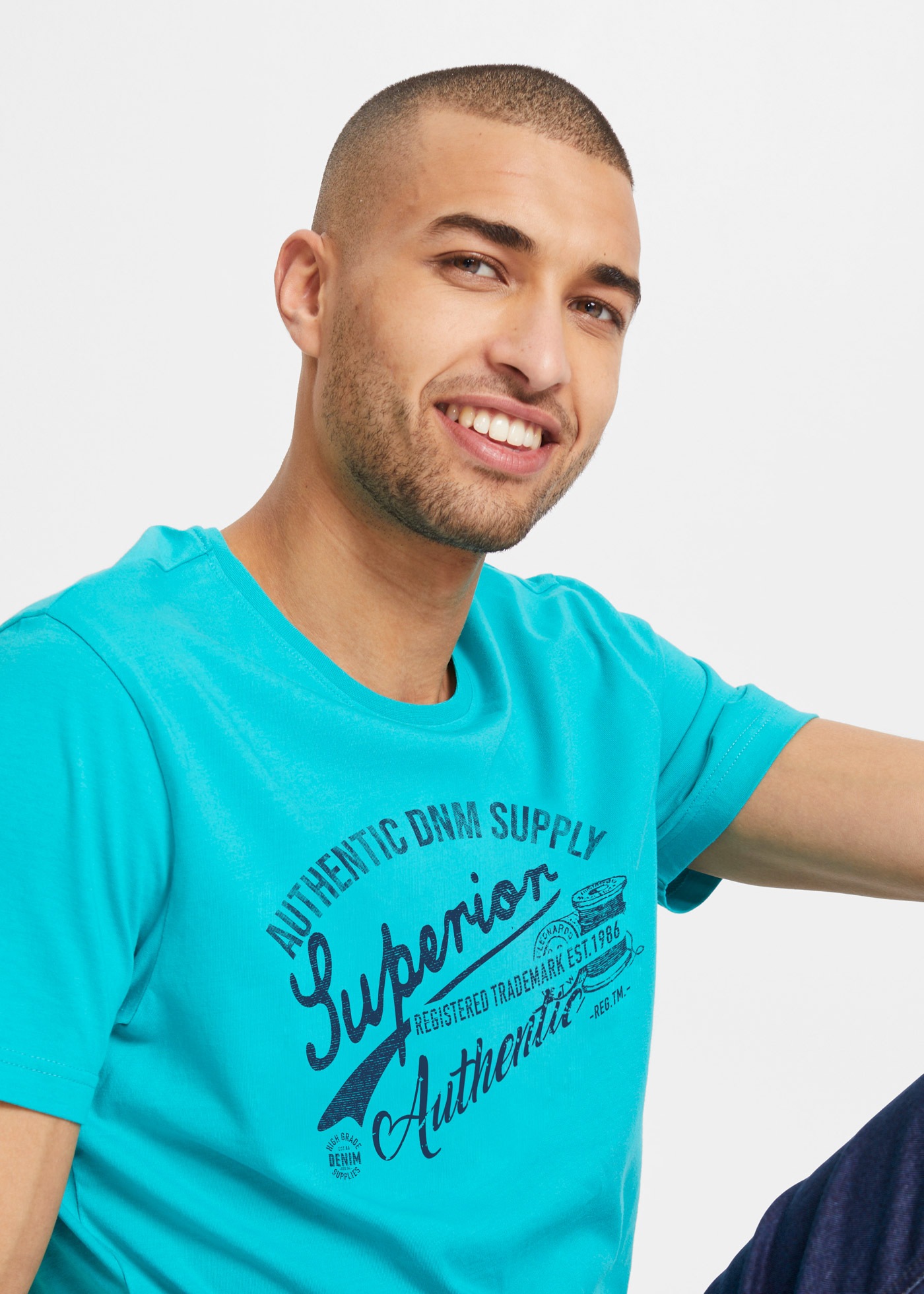 bonprix T-Shirt Packung, 2 regular fit, Kurzarm, coole Frontprints