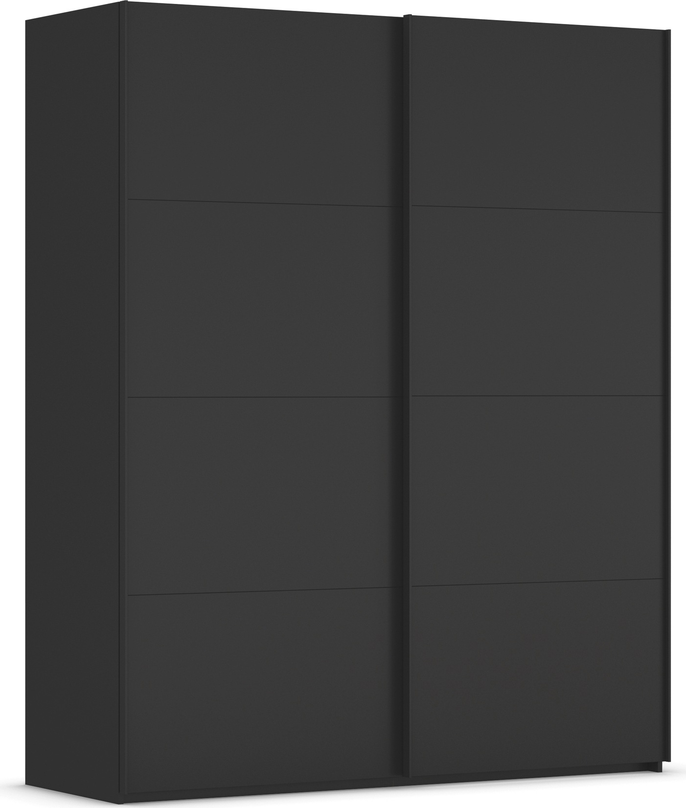 rauch Schwebetürenschrank »Kleiderschrank Schrank Garderobe Schlafzimmerschrank SCALE-FYRA« edle viergeteilte Türen viele Farben und Griff-Farben MADE IN GERMANY