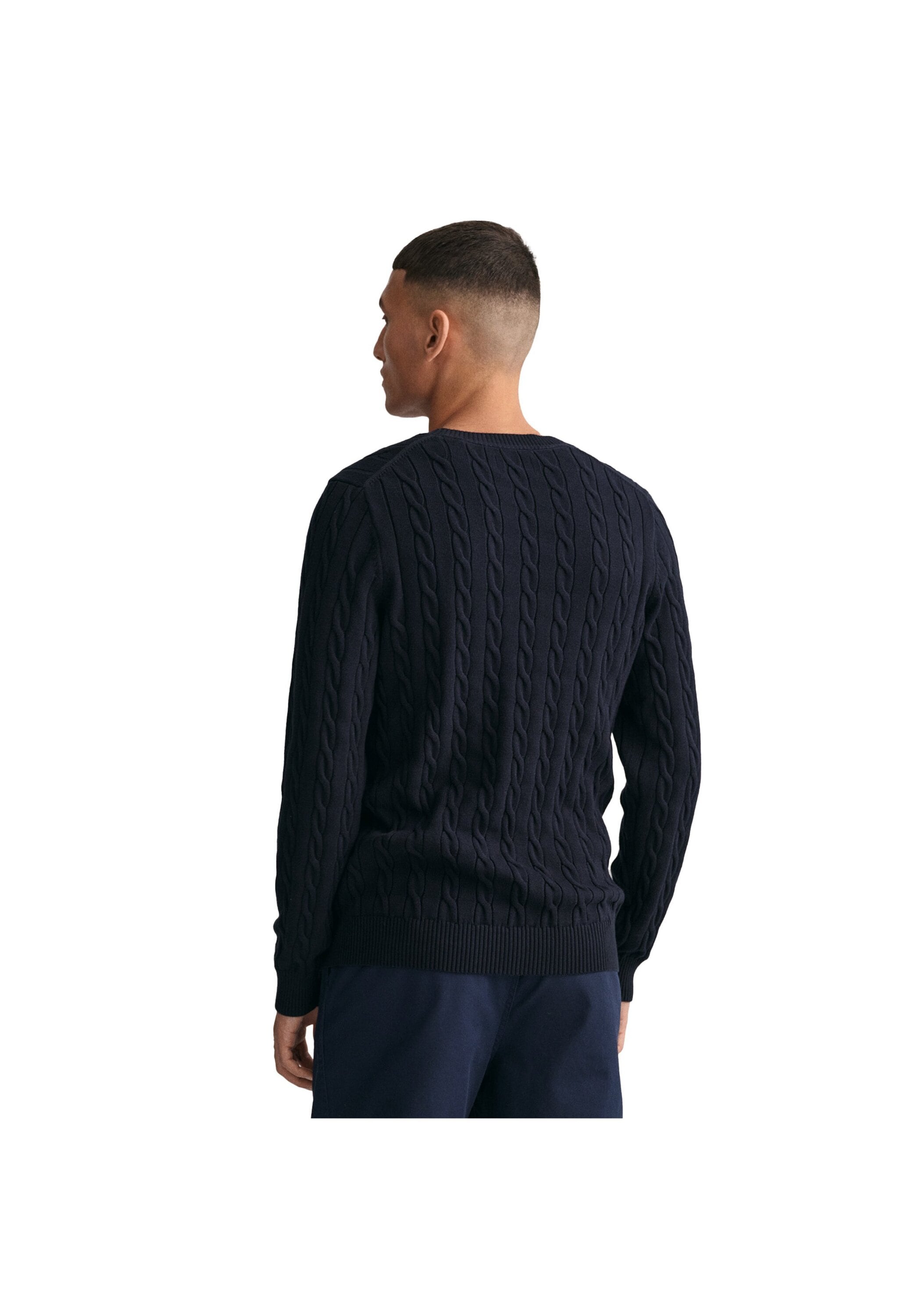 Gant Sweater »Strickpullover COTTON CABLE C-NECK«
