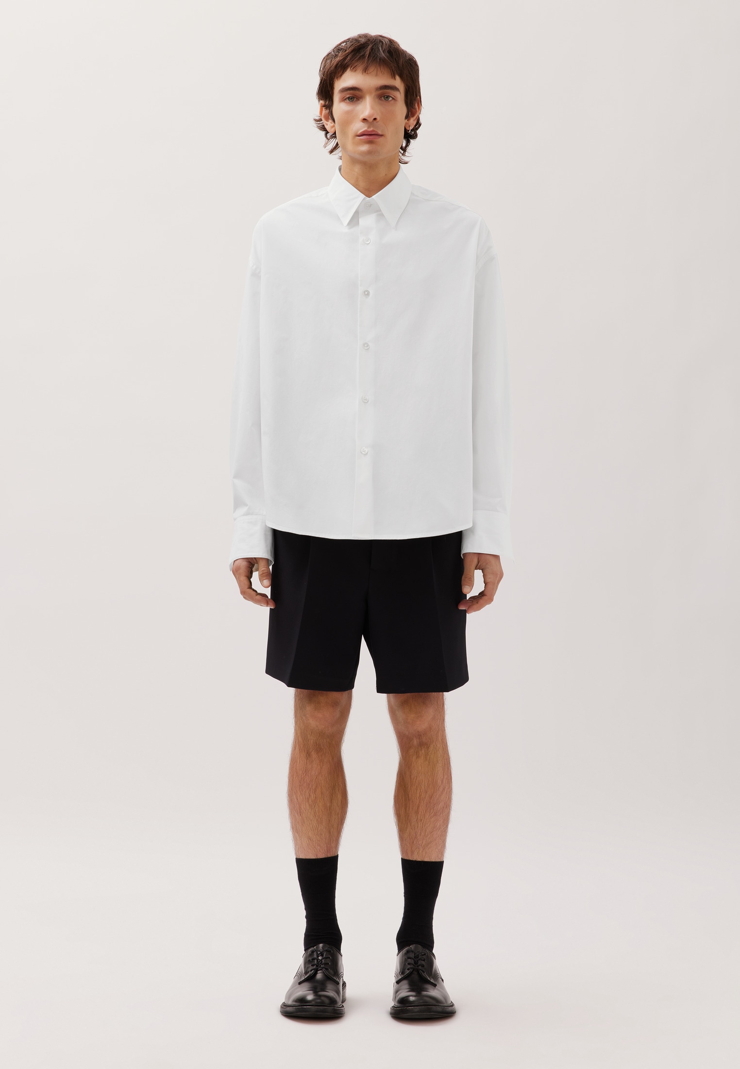 studio seidensticker Businesshemd Oversized 1/1 Kentkragen Uni