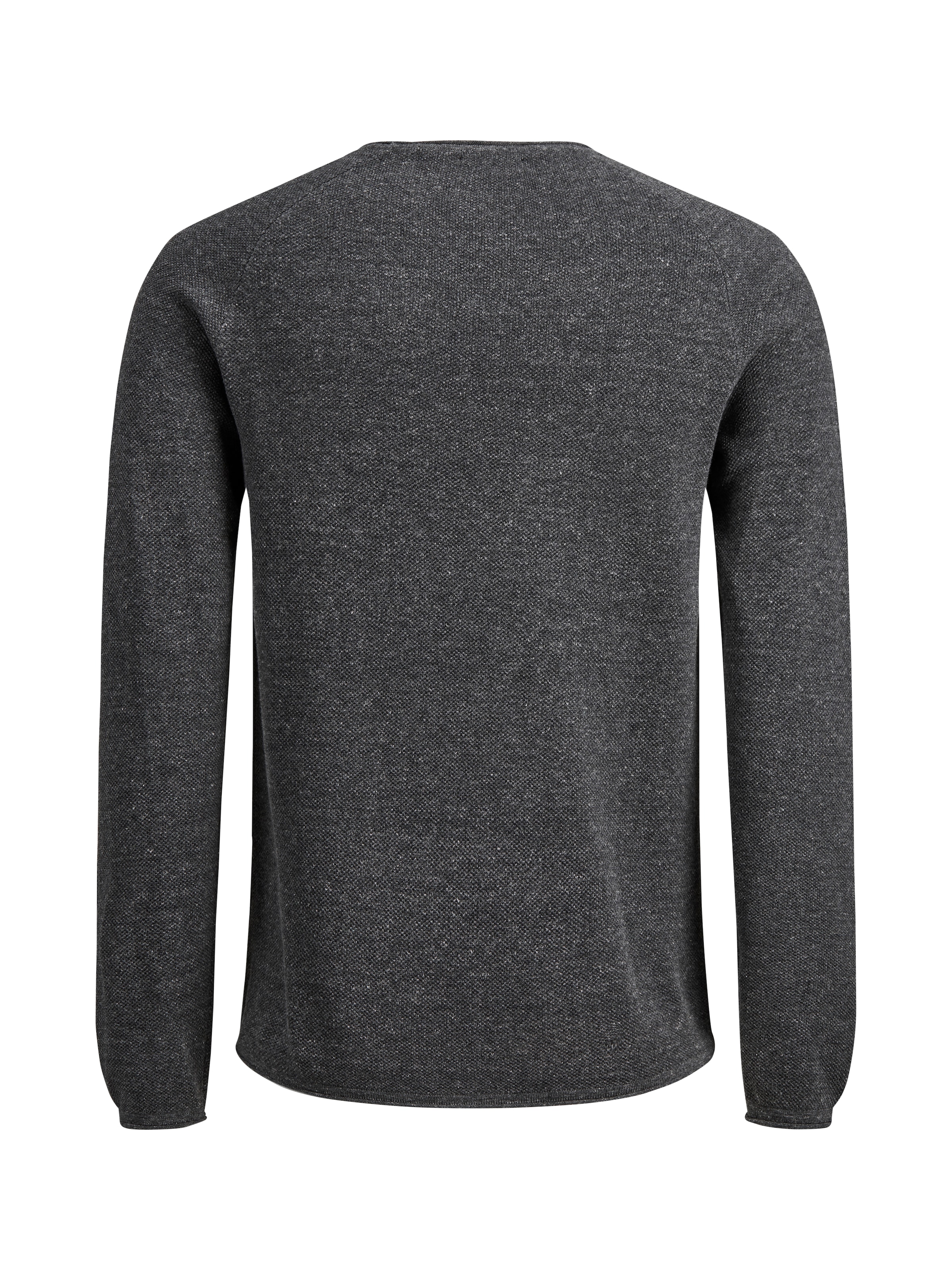 Jack & Jones Rundhalspullover »JJEHILL Einfarbiger Pullover mit angenehmem Tragegefühl« unifarben, modisch, schmal, Baumwolle, Rundhals
