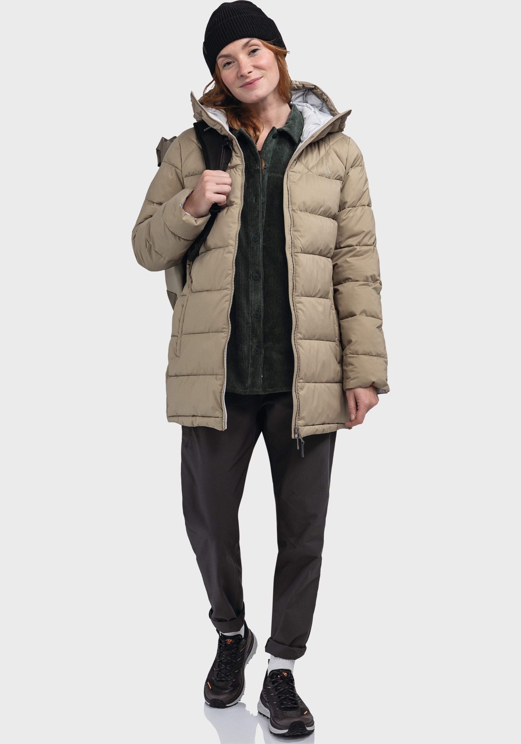 Schöffel Parka »Insulated Parka Boston L«, mit Kapuze